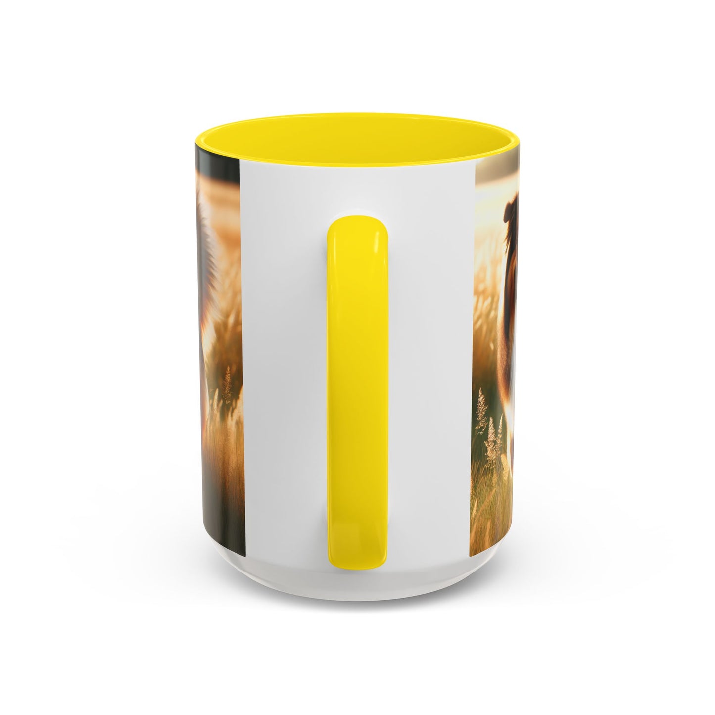 Bohemian Shepherd Accent Coffee Mug - Perfect Gift for Dog Lovers