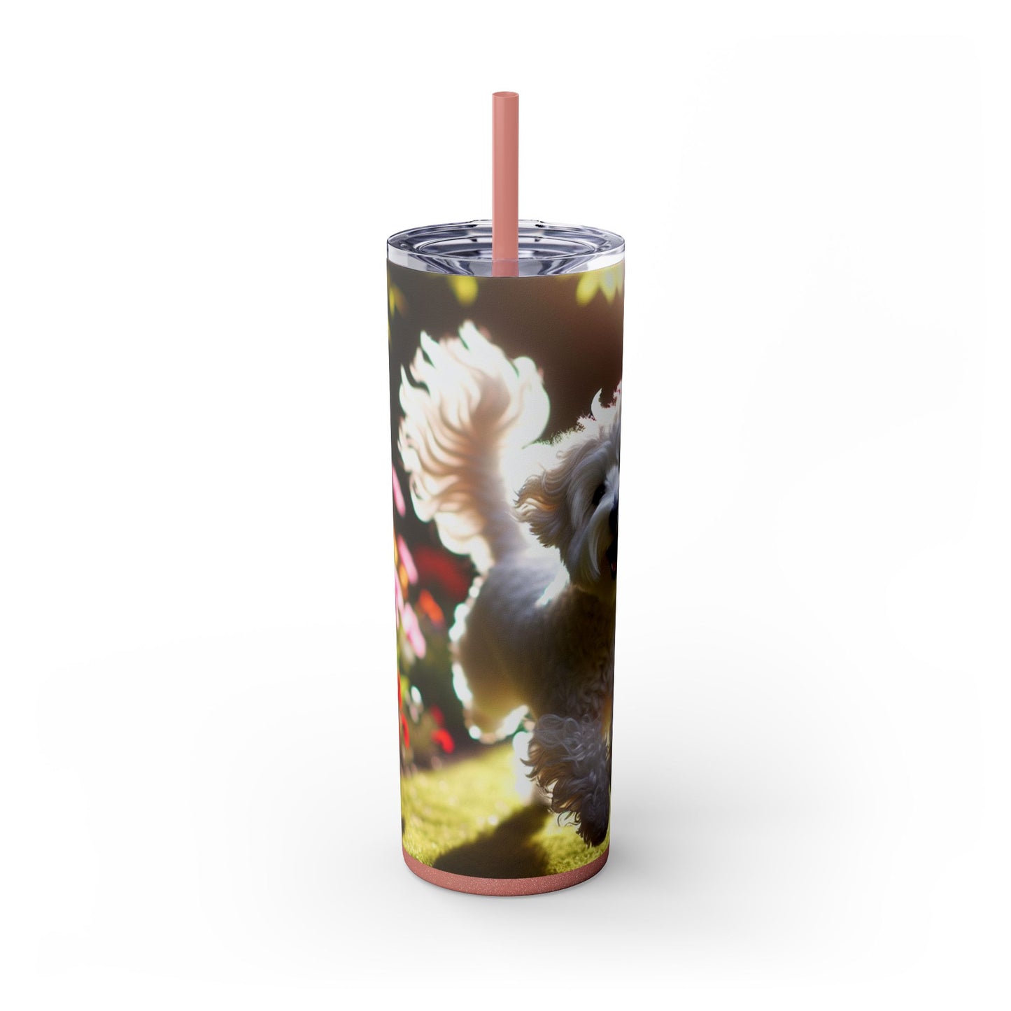 Westiepoo Tumbler with Straw, 20oz