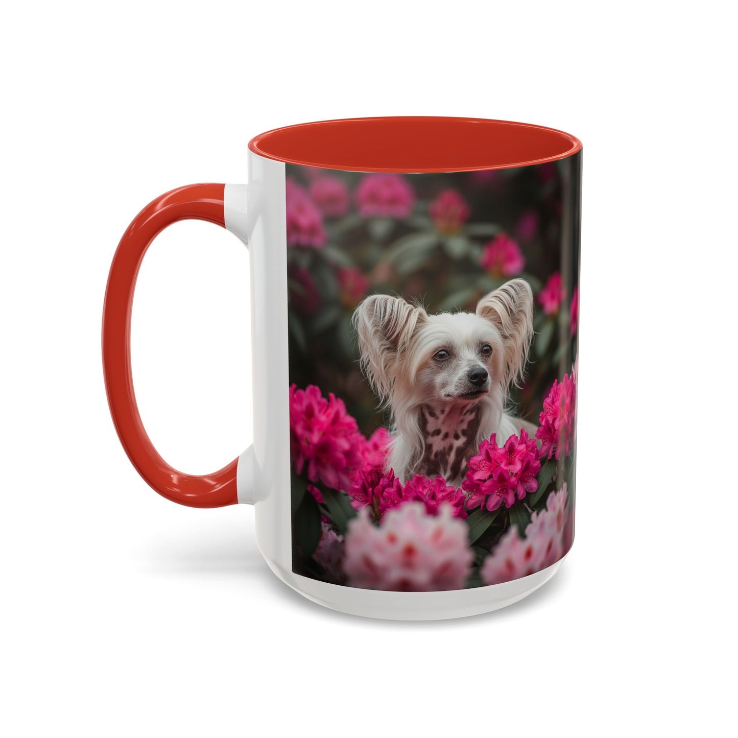 Chinese Crested Accent Coffee Mug - Perfect Gift for Dog Lovers
