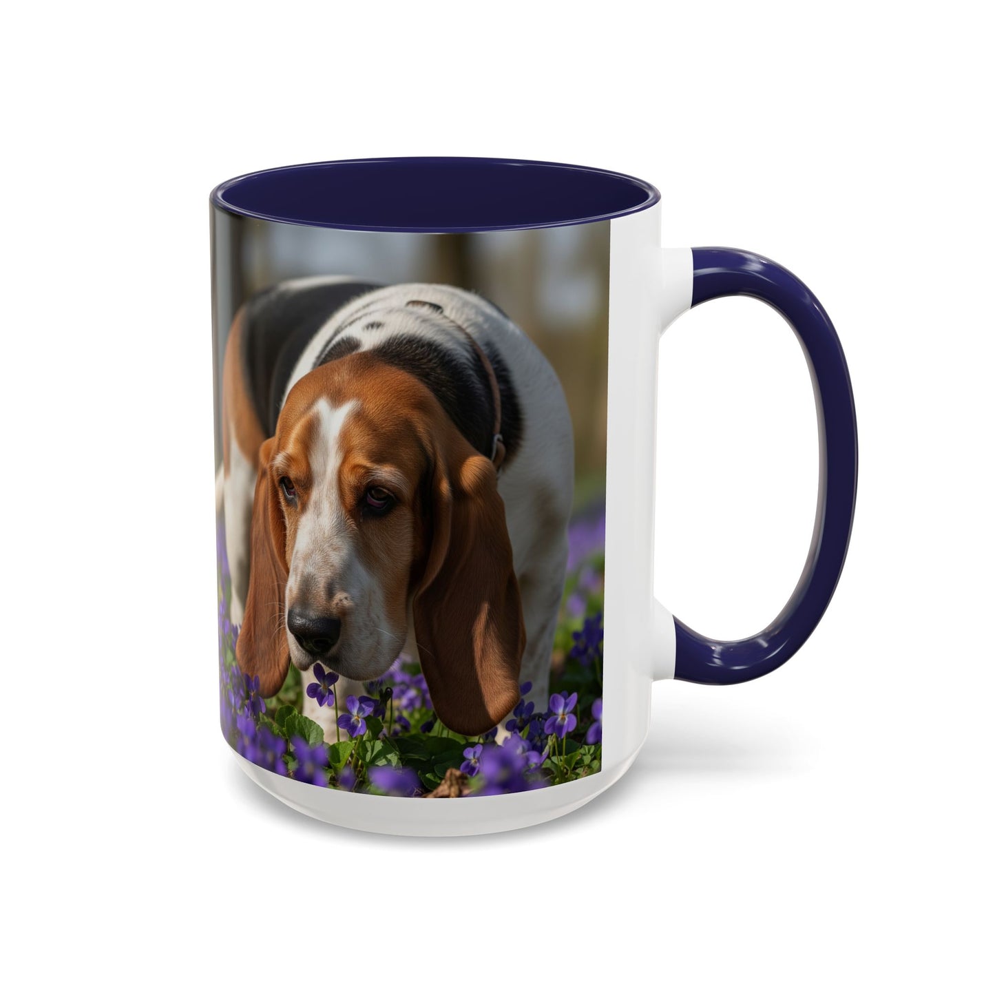 Grand Basset Griffon Vendeen Accent Coffee Mug - Perfect Gift for Dog Lovers