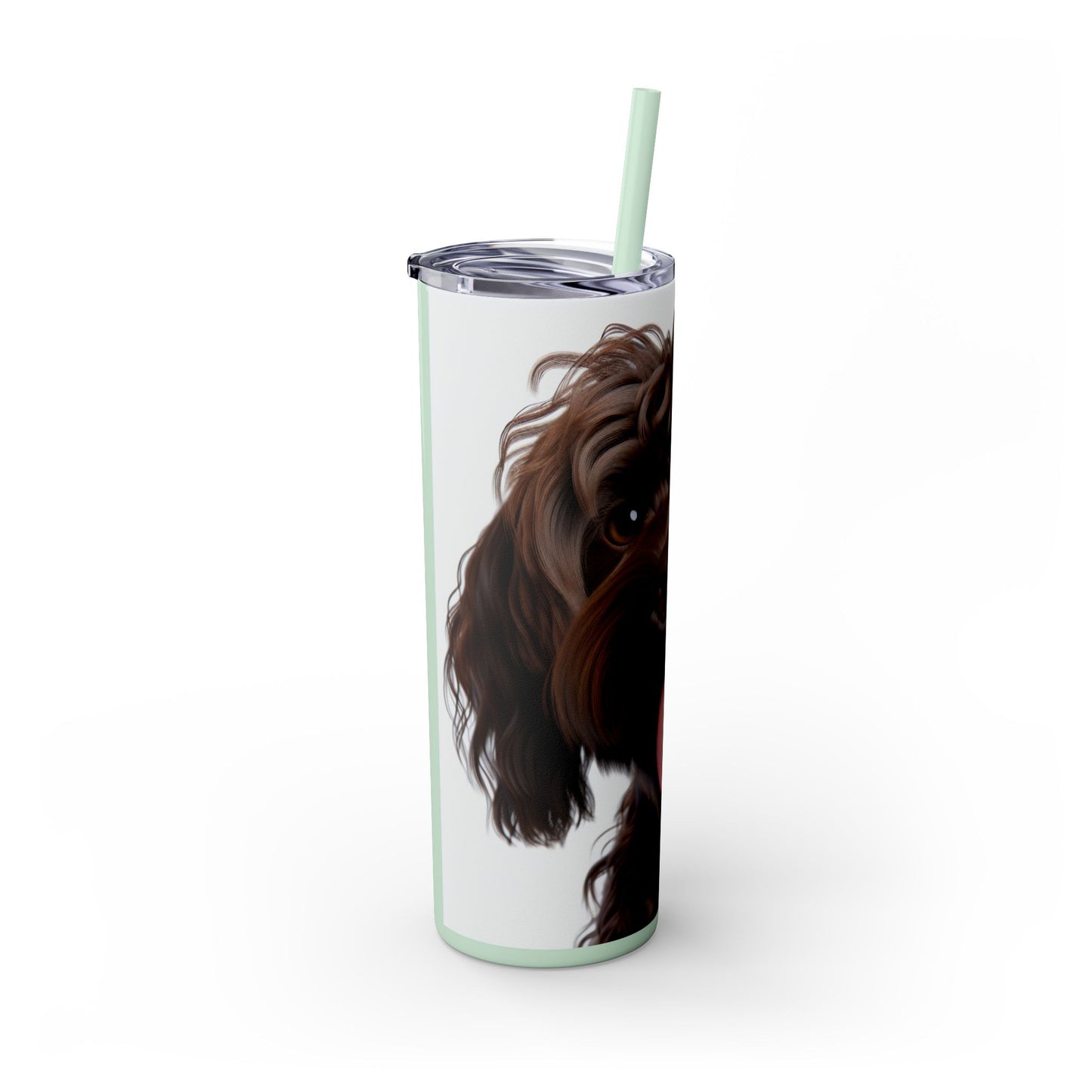 Pont-Audemer Spaniel Tumbler with Straw, 20oz