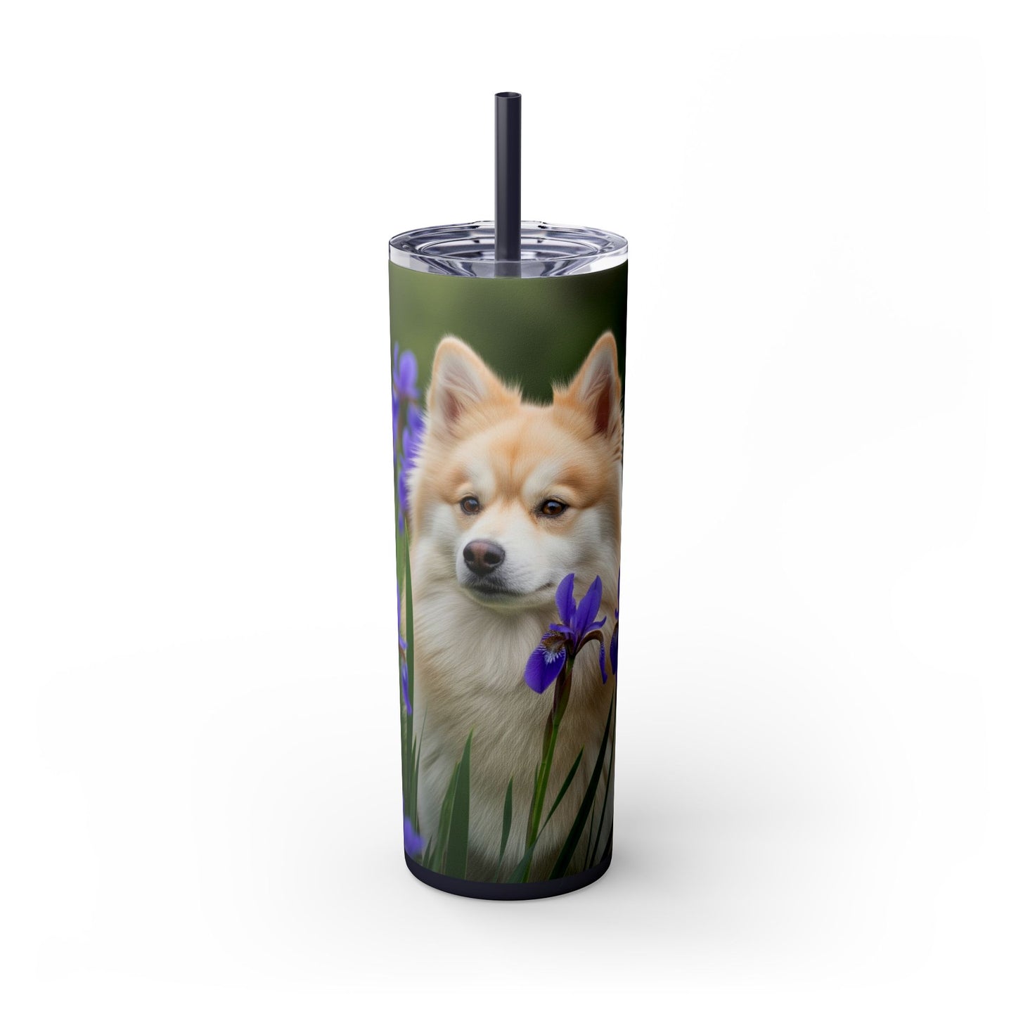 Pomsky Tumbler with Straw, 20oz