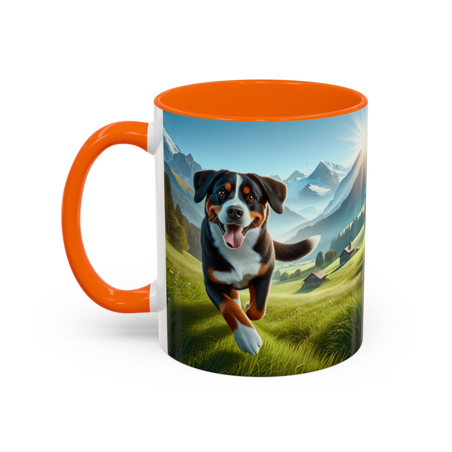 Entlebucher Mountain Dog Accent Coffee Mug - Perfect Gift for Dog Lovers