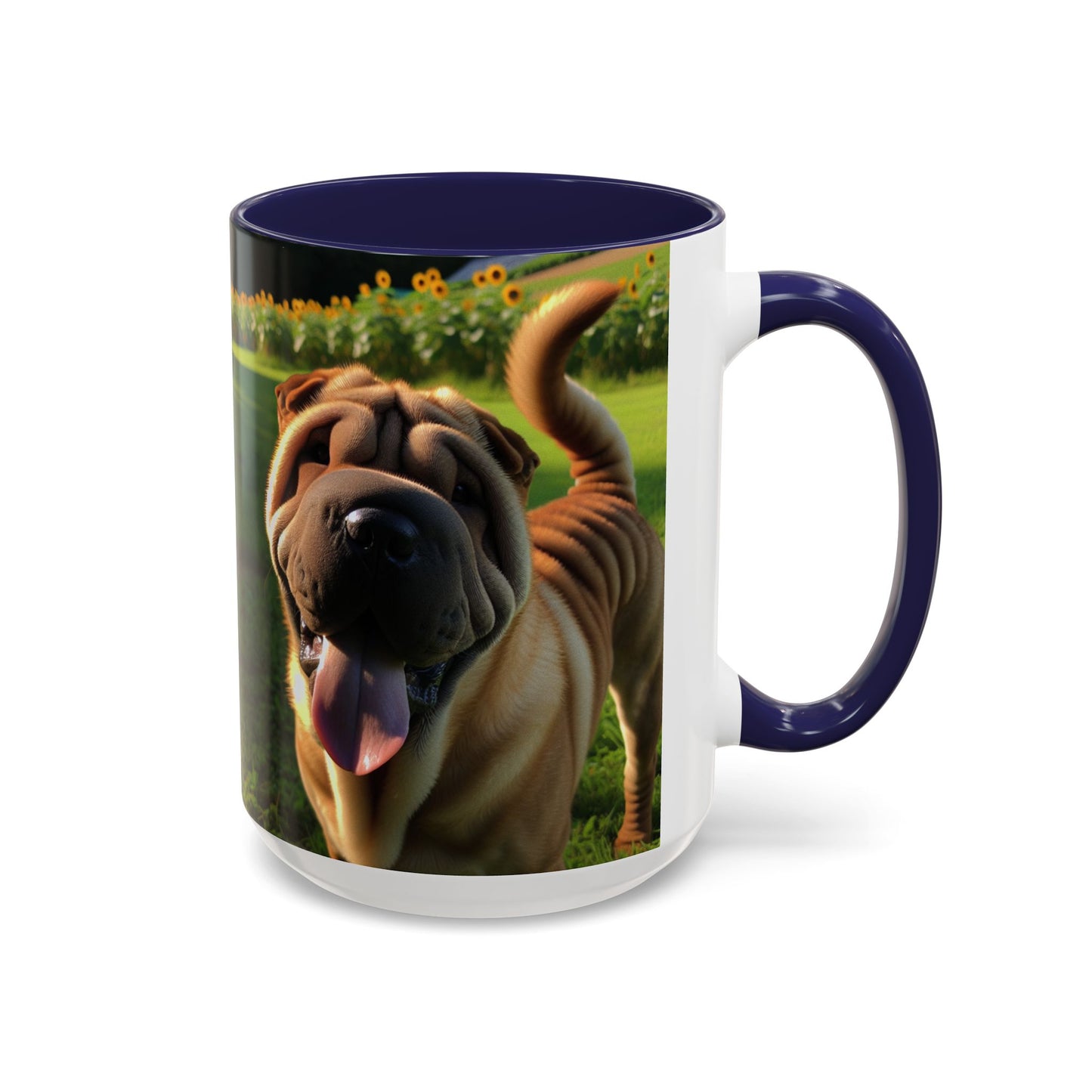 Shar-Pei Accent Coffee Mug - Perfect Gift for Dog Lovers