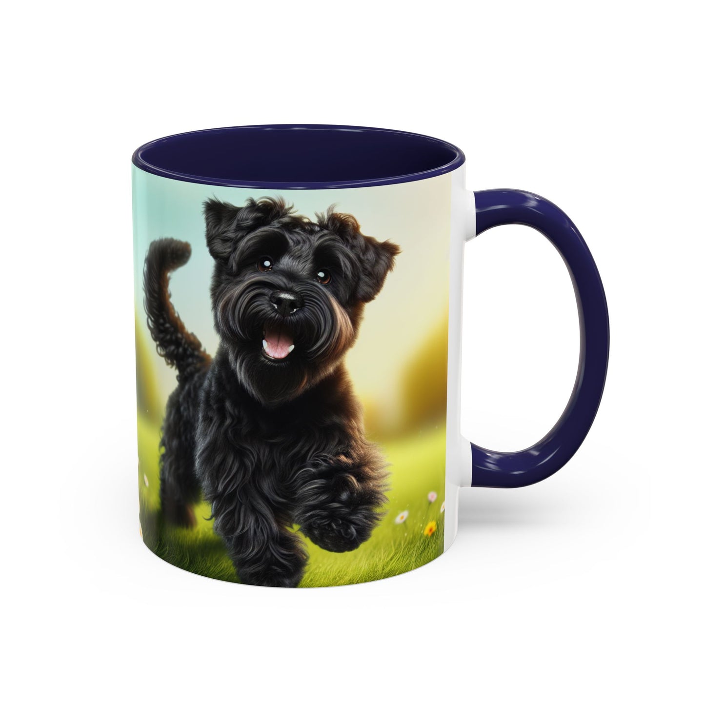 Russian Black Terrier Accent Coffee Mug - Perfect Gift for Dog Lovers