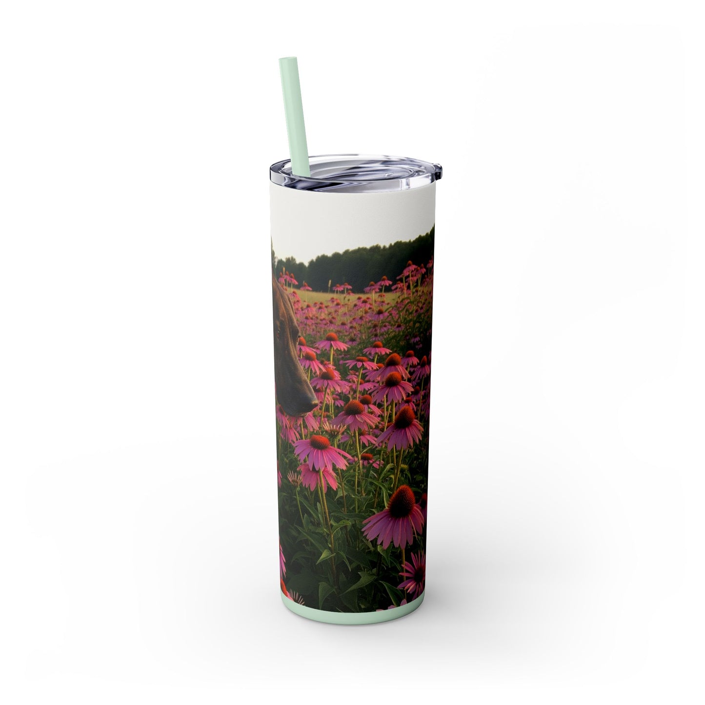 Treeing Tennessee Brindle Tumbler with Straw, 20oz