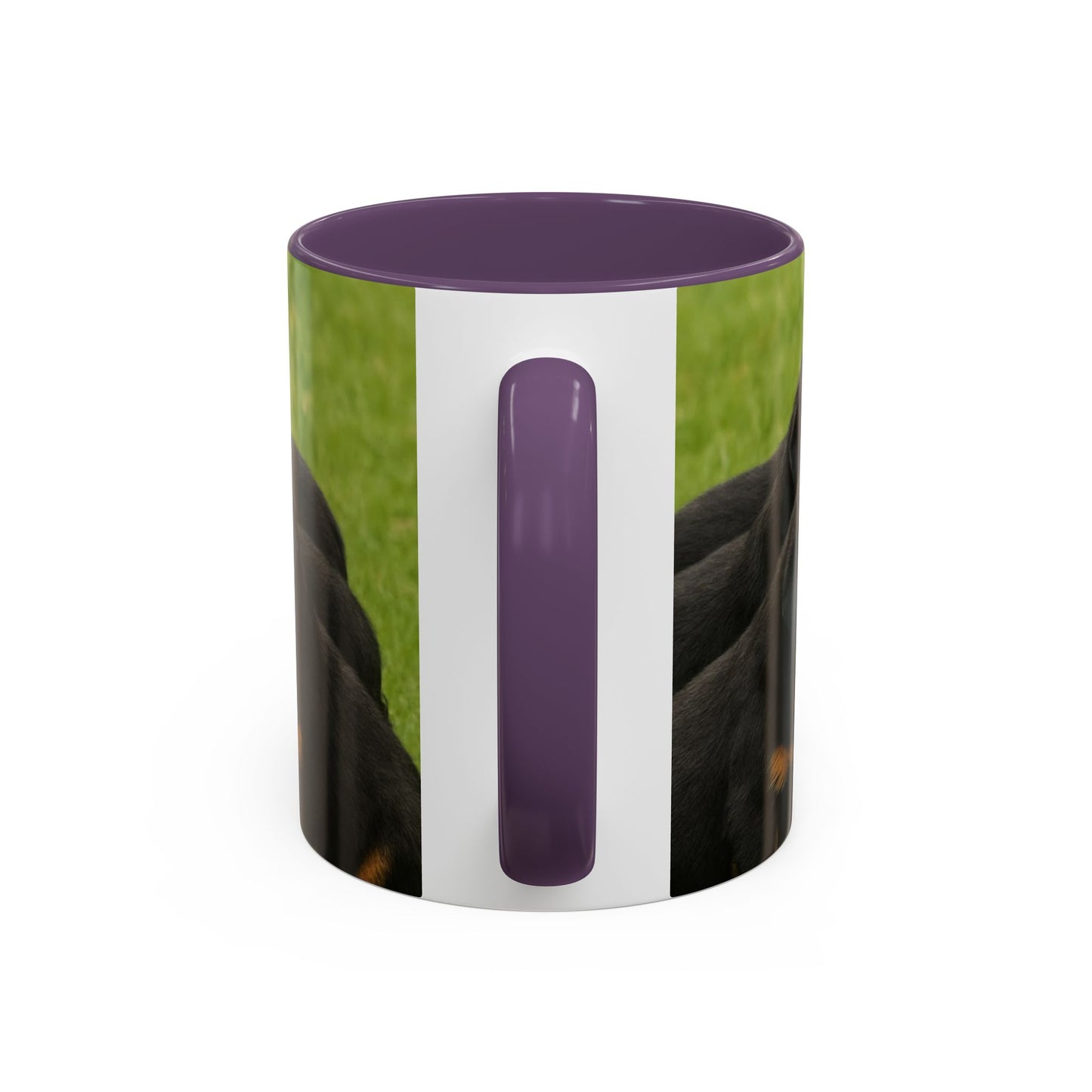Rottweiler puppies Accent Coffee Mug - Perfect Gift for Dog Lovers