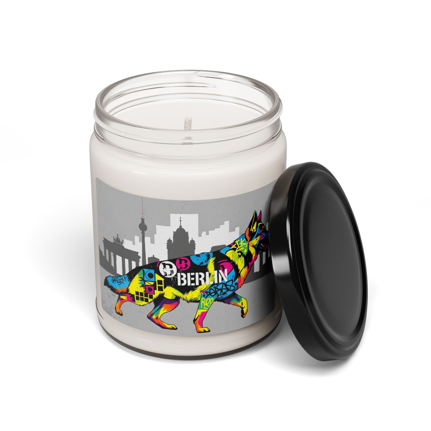 German Shepherd- Scented Soy Candle, 9oz