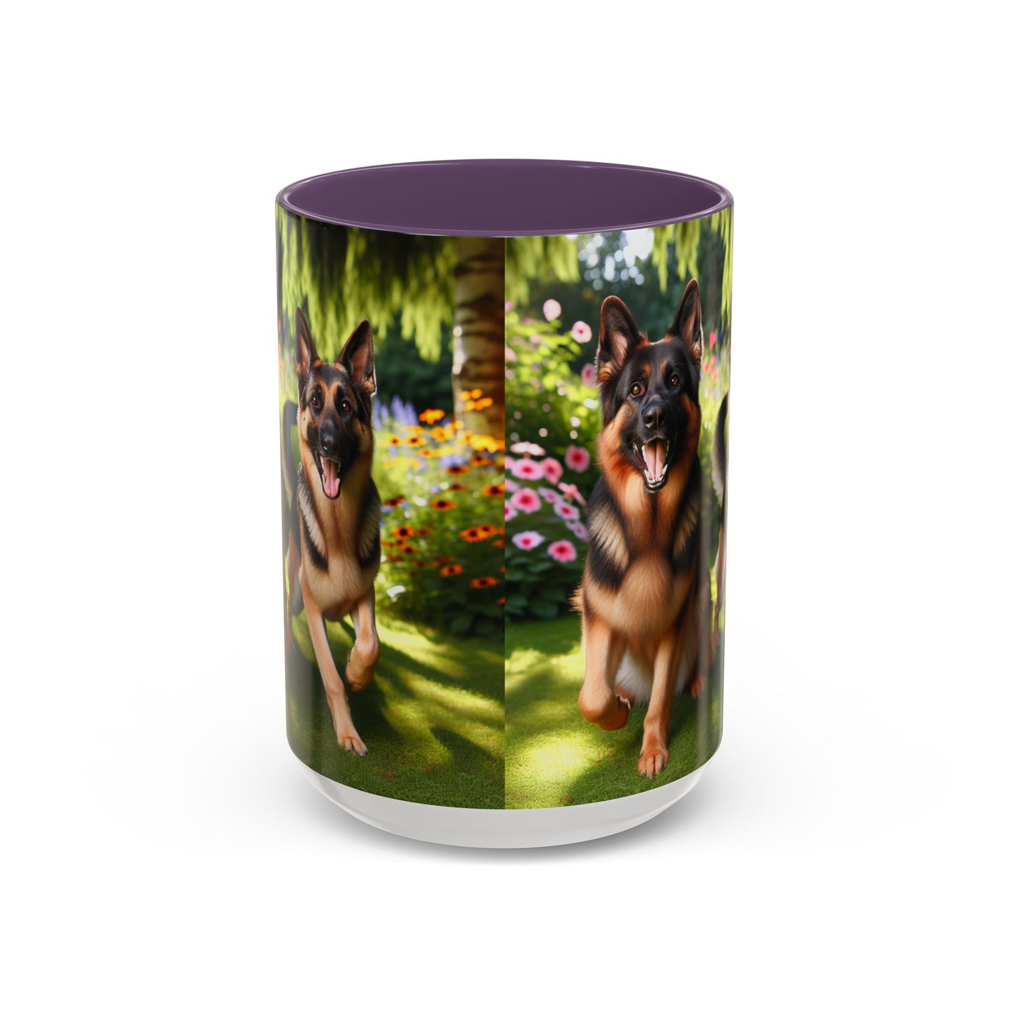 German Shepherd Accent Coffee Mug - Perfect Gift for Dog Lovers