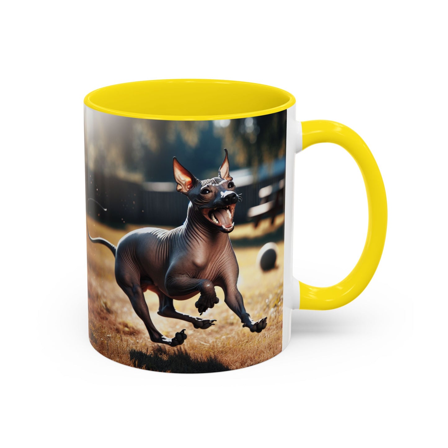 American Hairless Terrier Accent Coffee Mug - Perfect Gift for Dog Lovers