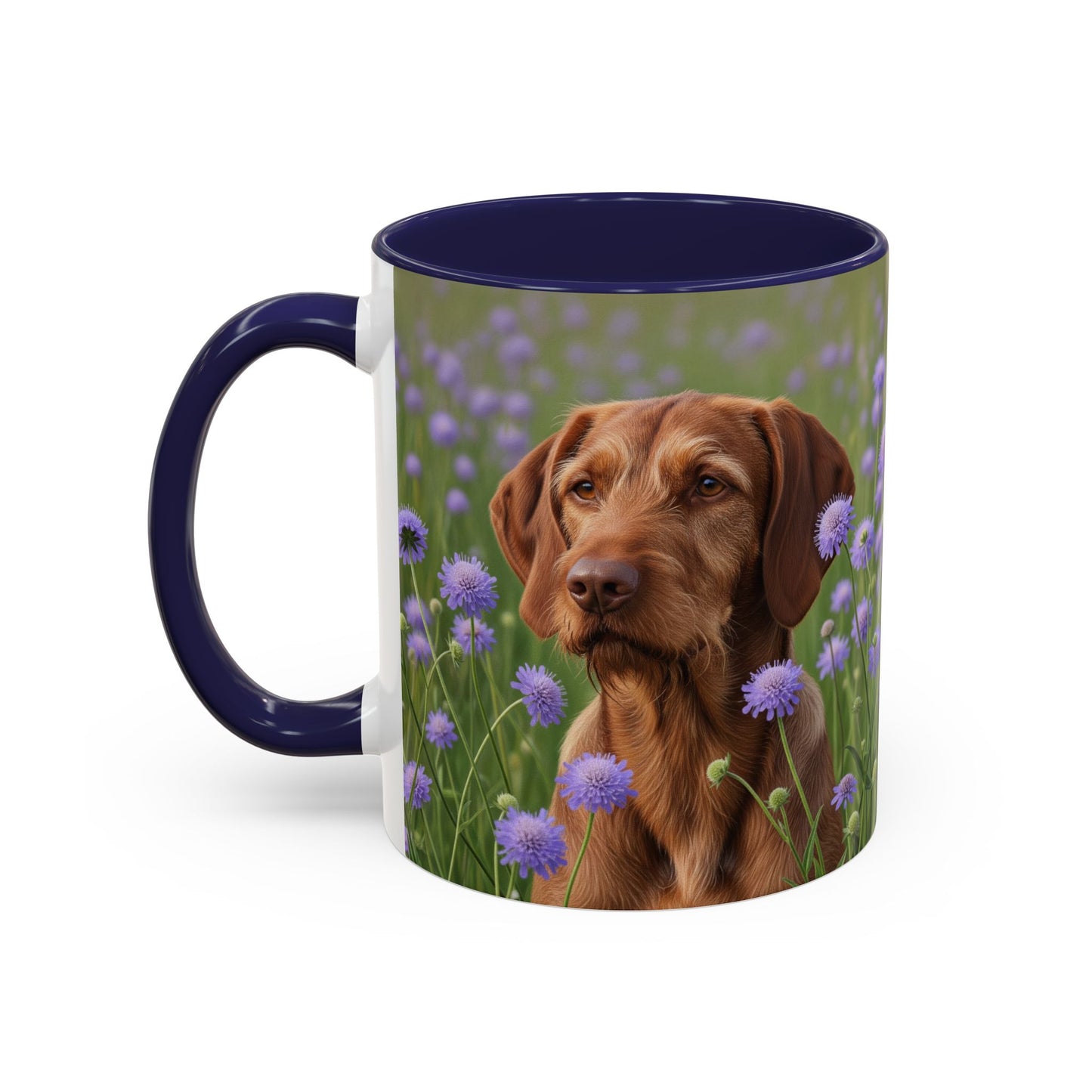Hungarian Wirehaired Vizsla Accent Coffee Mug - Perfect Gift for Dog Lovers