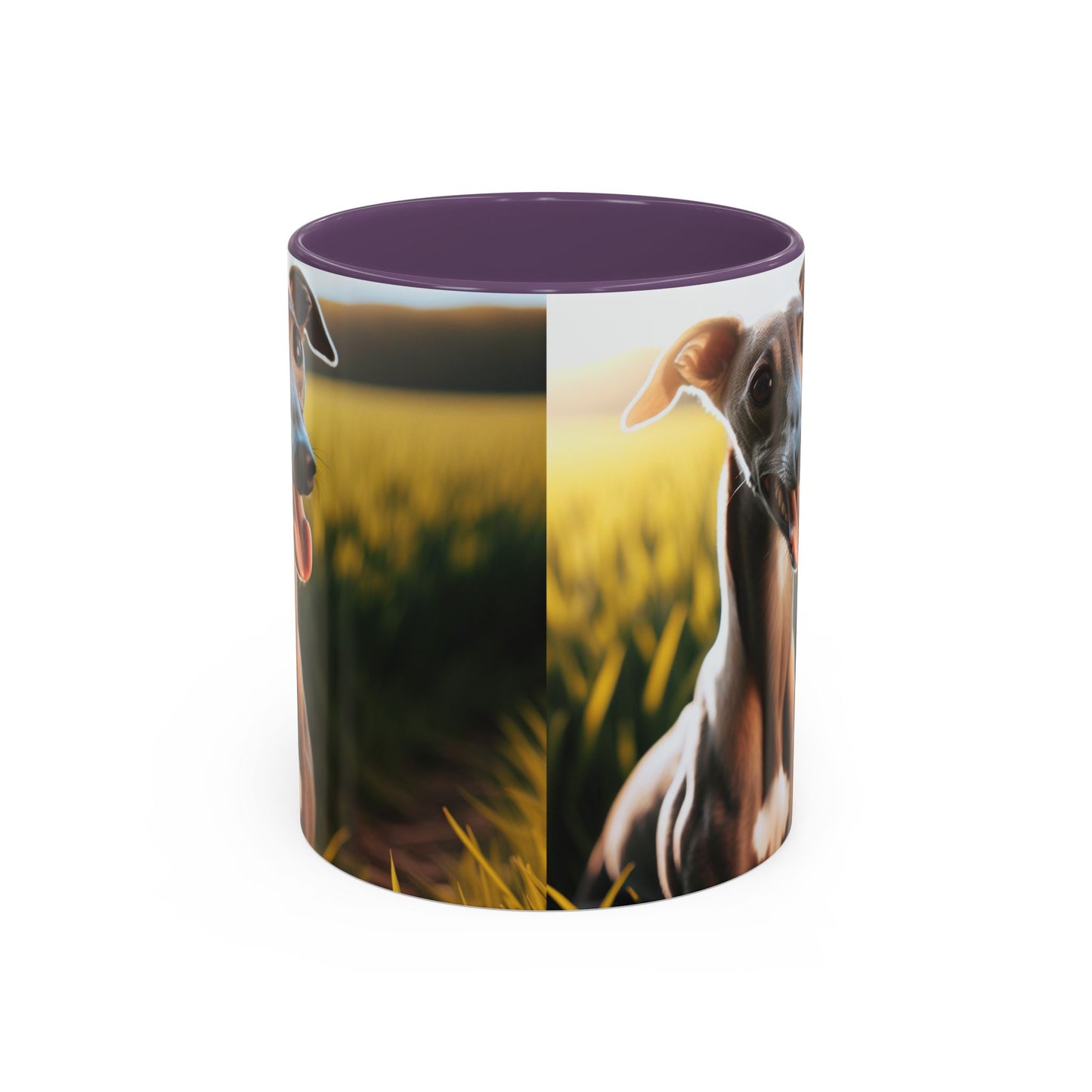 Greyhound Accent Coffee Mug - Perfect Gift for Dog Lovers