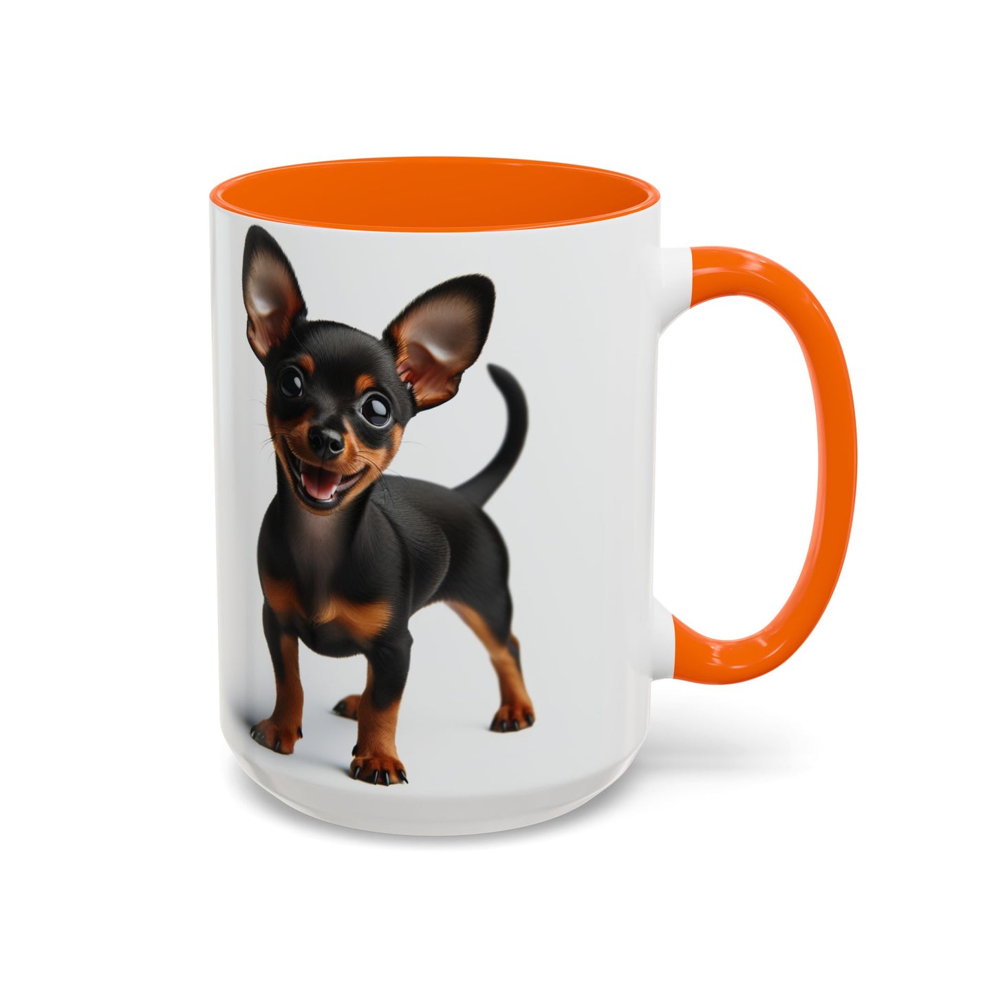Miniature Pinscher Accent Coffee Mug - Perfect Gift for Dog Lovers