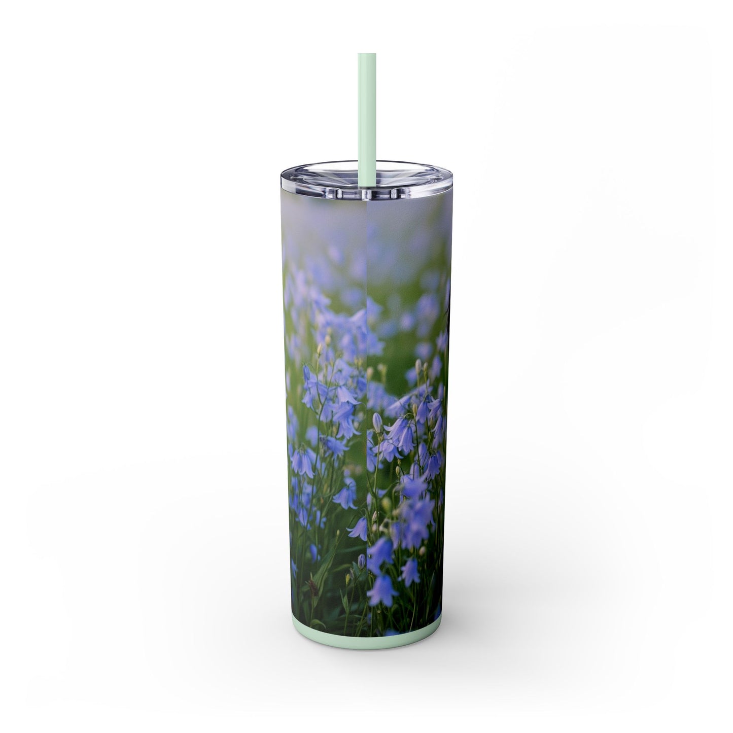 Bernedoodle Skinny Tumbler with Straw, 20oz