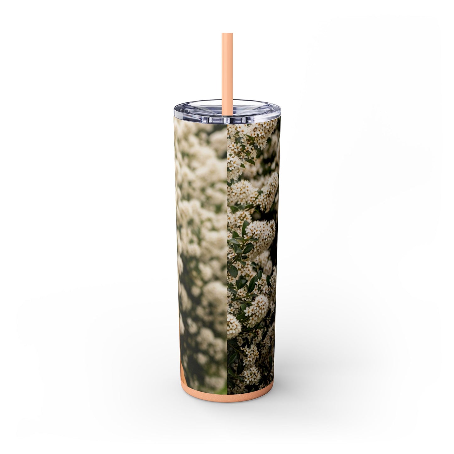 Dogue de Bordeaux Skinny Tumbler with Straw, 20oz