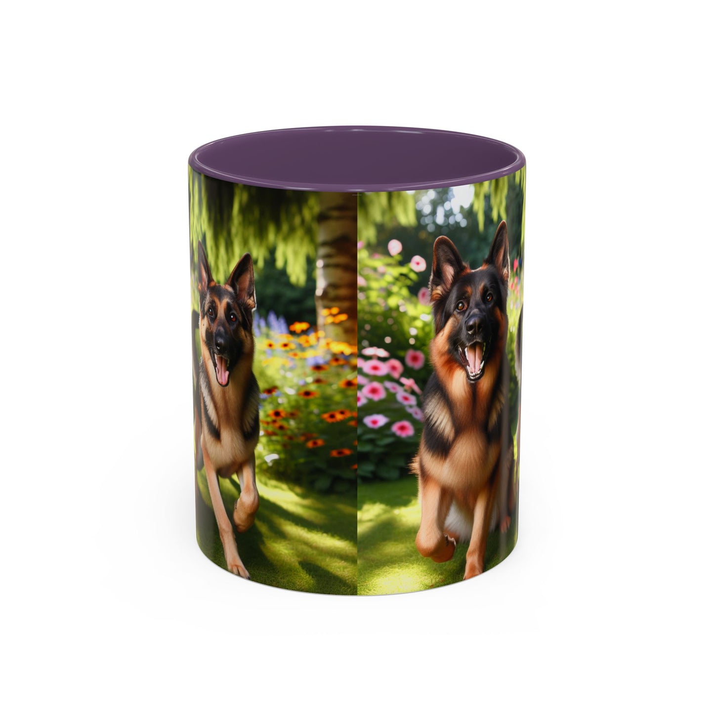 German Shepherd Accent Coffee Mug - Perfect Gift for Dog Lovers