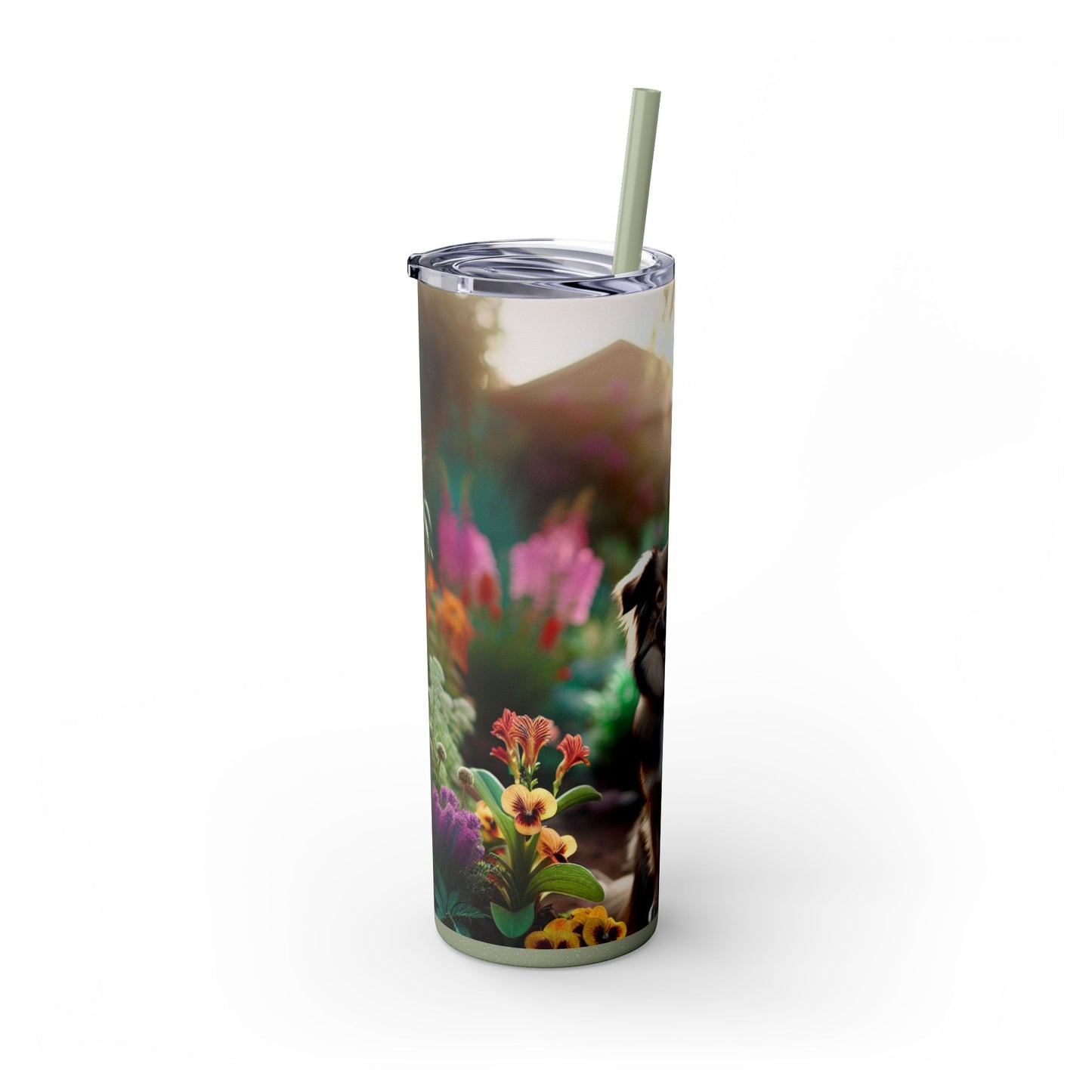 Peruvian Inca Orchid Tumbler with Straw, 20oz