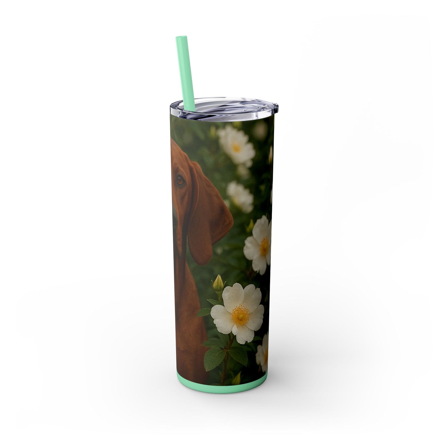 Redbone Coonhound Tumbler with Straw, 20oz