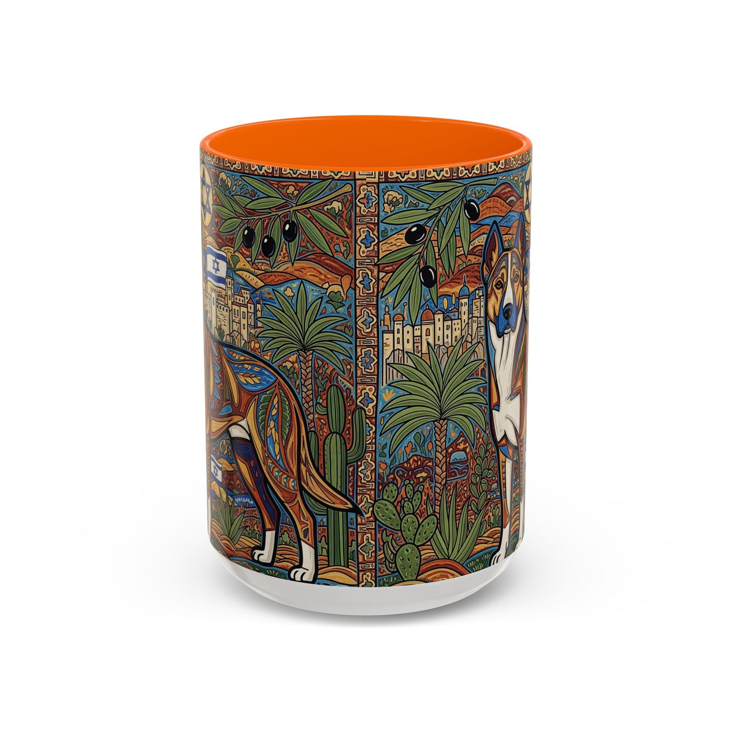 Canaan Dog Accent Coffee Mug - Perfect Gift for Dog Lovers