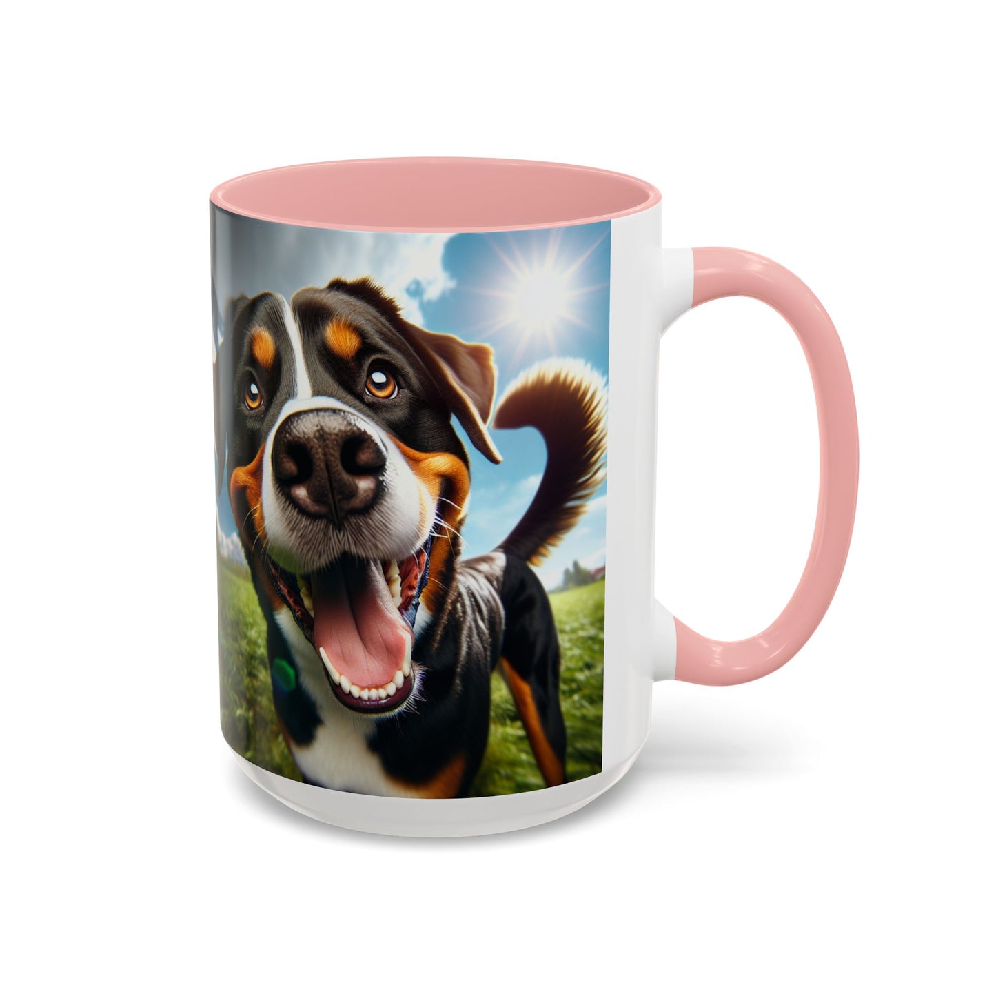 Greater Swiss Mountain Dog Accent Coffee Mug - Perfect Gift for Dog Lovers