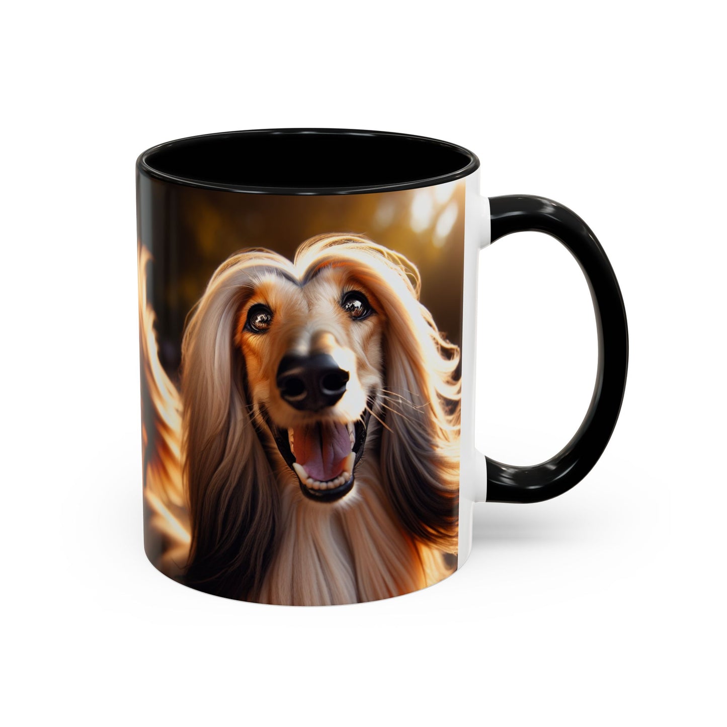 Afghan Hound Accent Coffee Mug - Perfect Gift for Dog Lovers