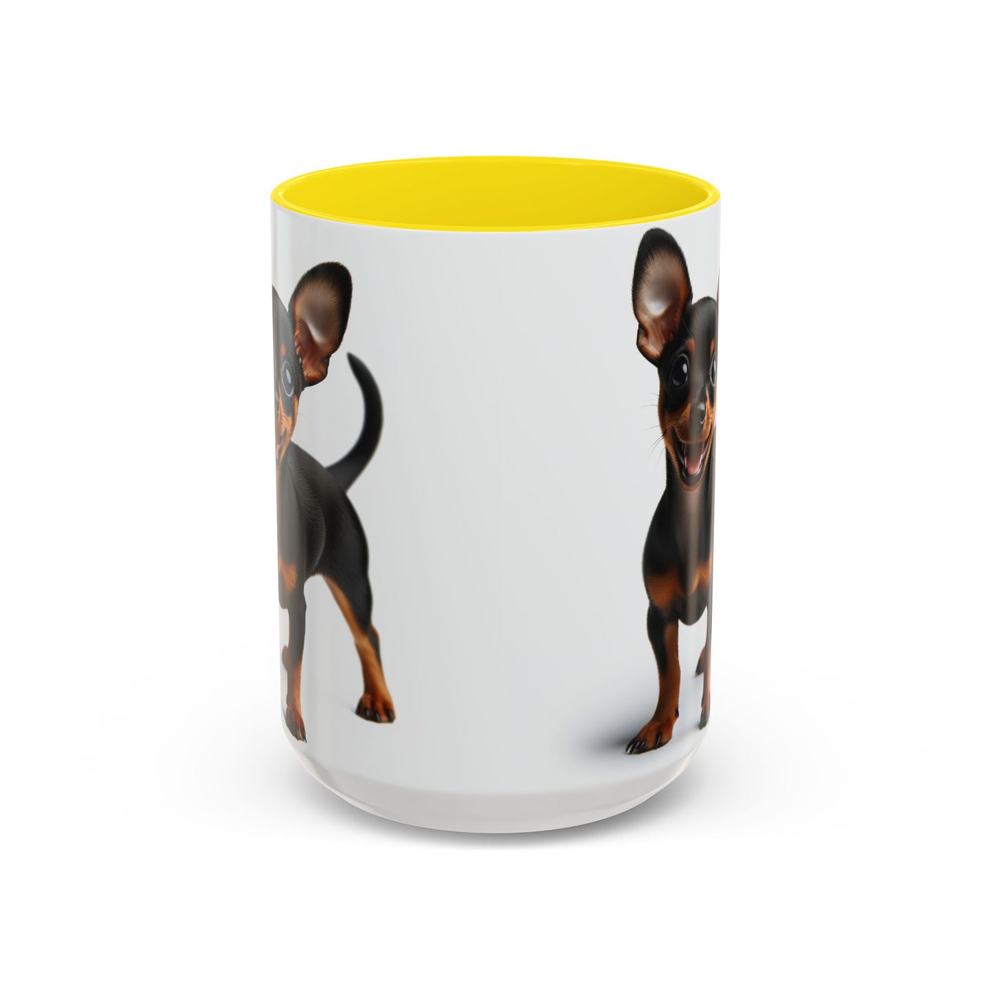 Miniature Pinscher Accent Coffee Mug - Perfect Gift for Dog Lovers