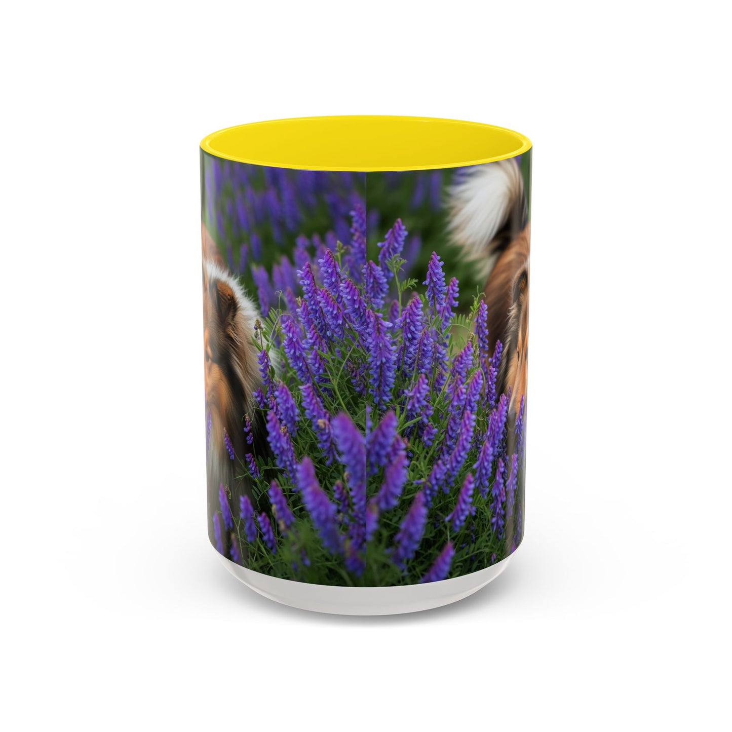 Shetland Sheepdog Accent Coffee Mug - Perfect Gift for Dog Lovers
