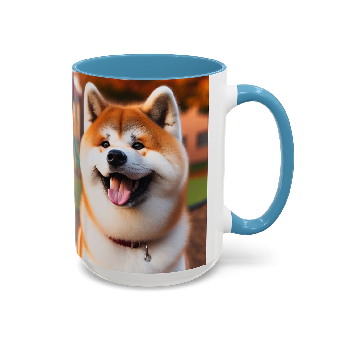 Japanese Akitainu Accent Coffee Mug - Perfect Gift for Dog Lovers