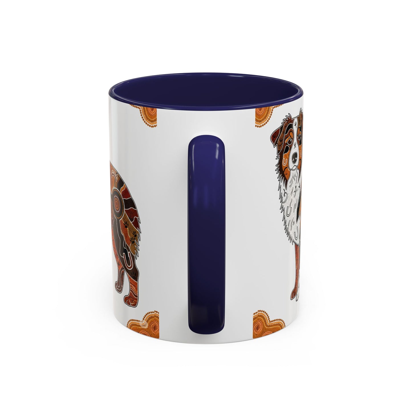 Australian Shepherd Accent Coffee Mug - Perfect Gift for Dog Lovers