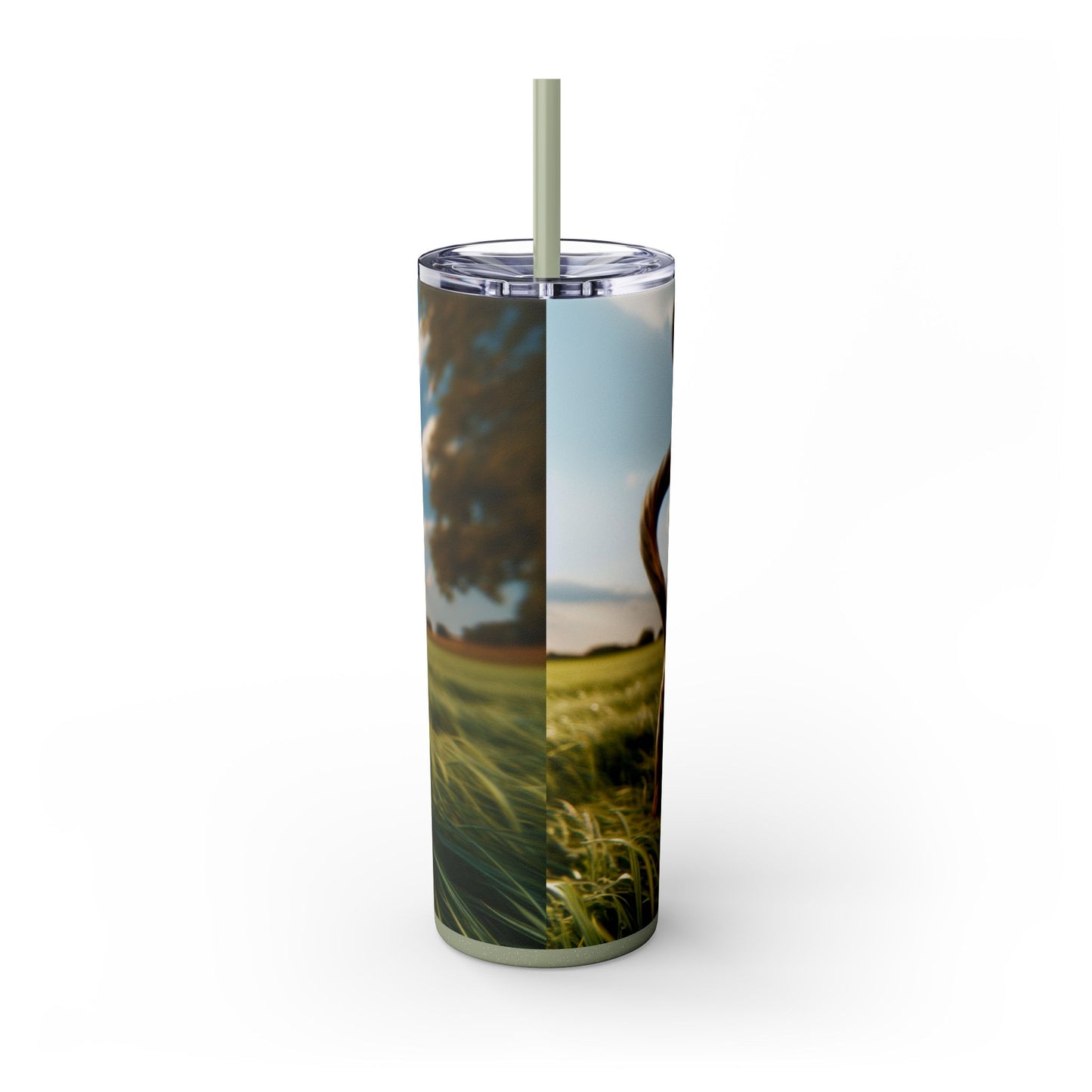 Treeing Tennessee Brindle Tumbler with Straw, 20oz