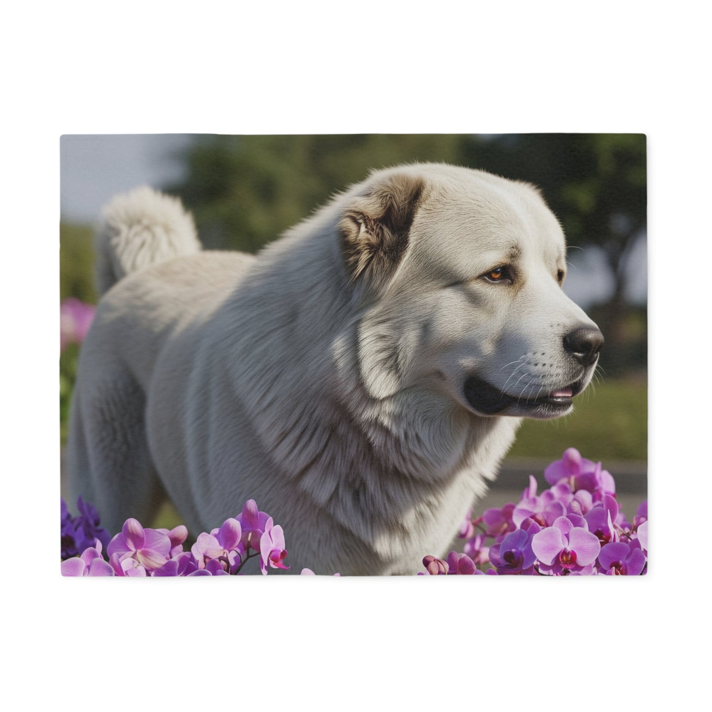 Caucasian Shepherd Dog Sweatshirt Blanket