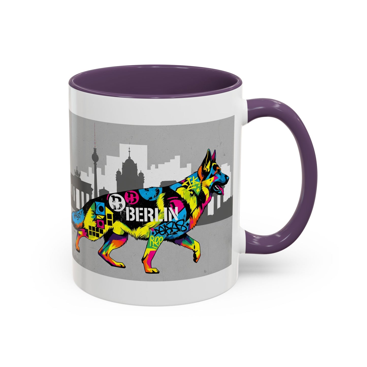 German Shepherd Accent Coffee Mug - Perfect Gift for Dog Lovers