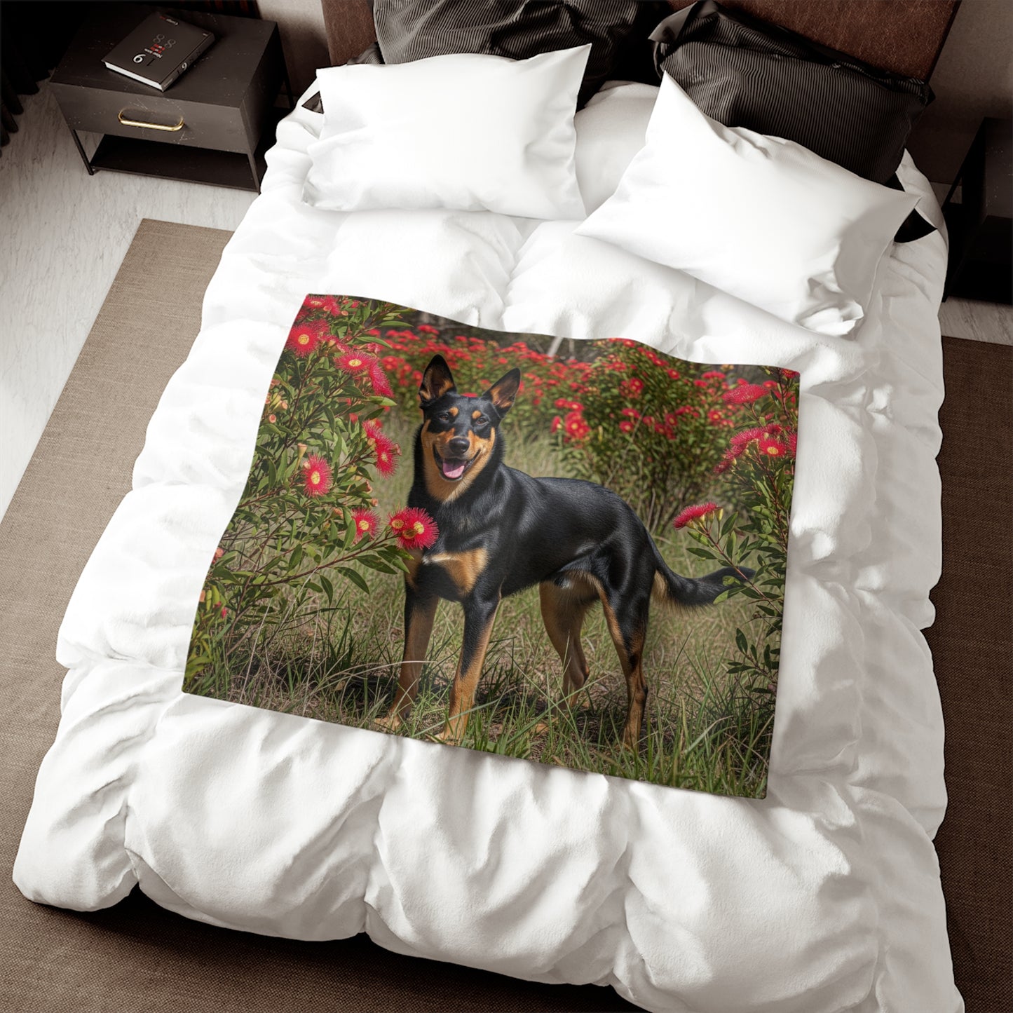 Australian Kelpie Sweatshirt Blanket