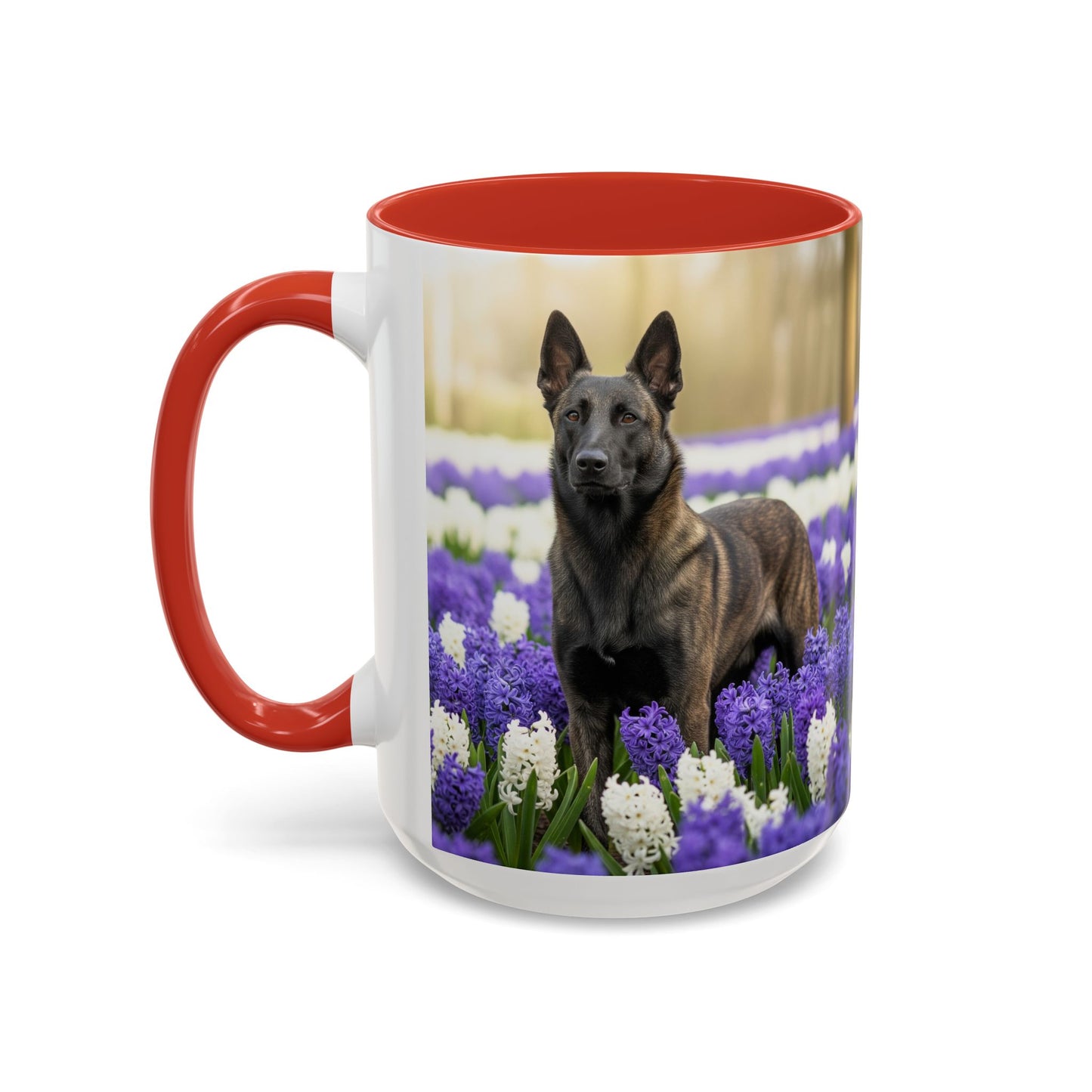 Dutch Shepherd Dog Accent Coffee Mug - Perfect Gift for Dog Lovers