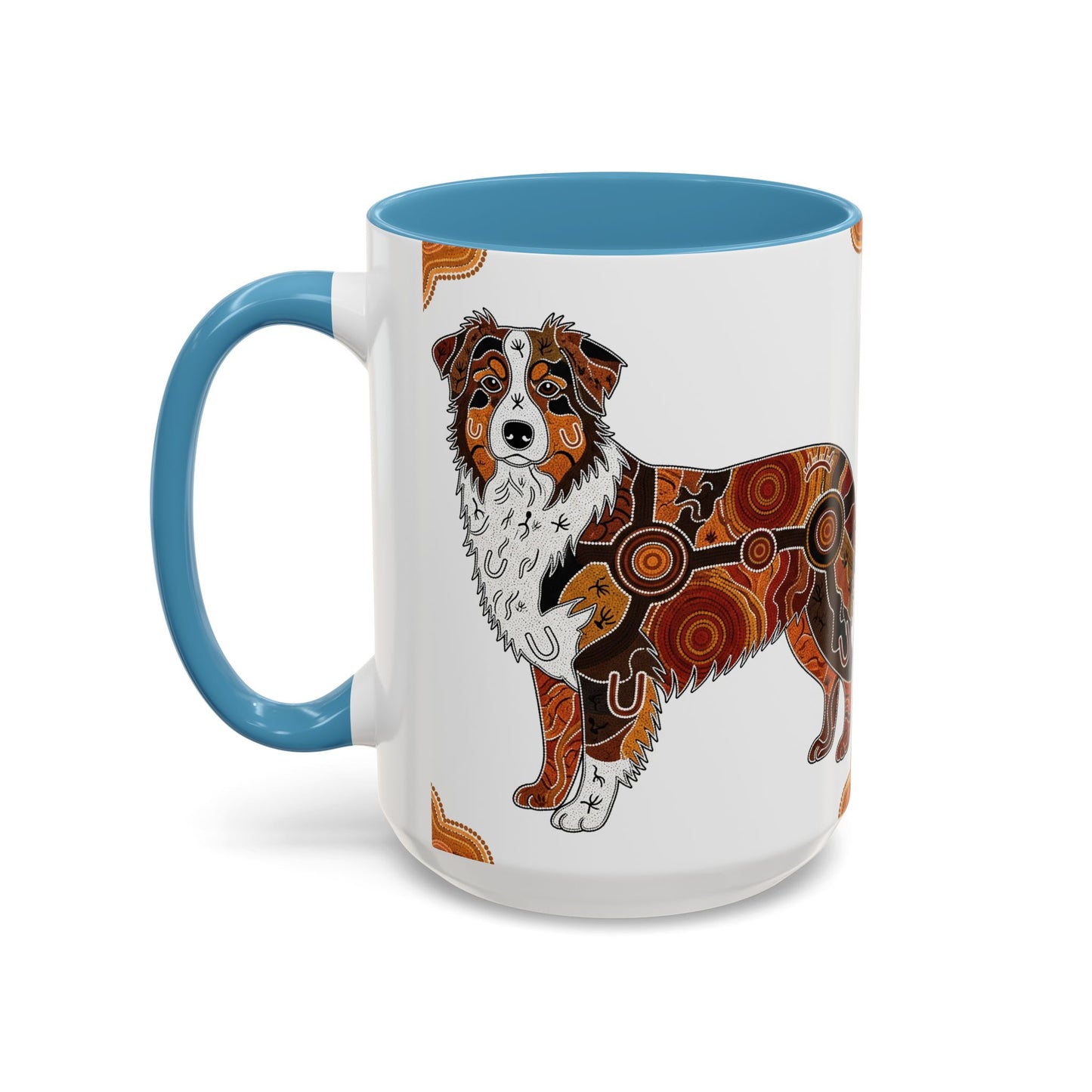 Australian Shepherd Accent Coffee Mug - Perfect Gift for Dog Lovers