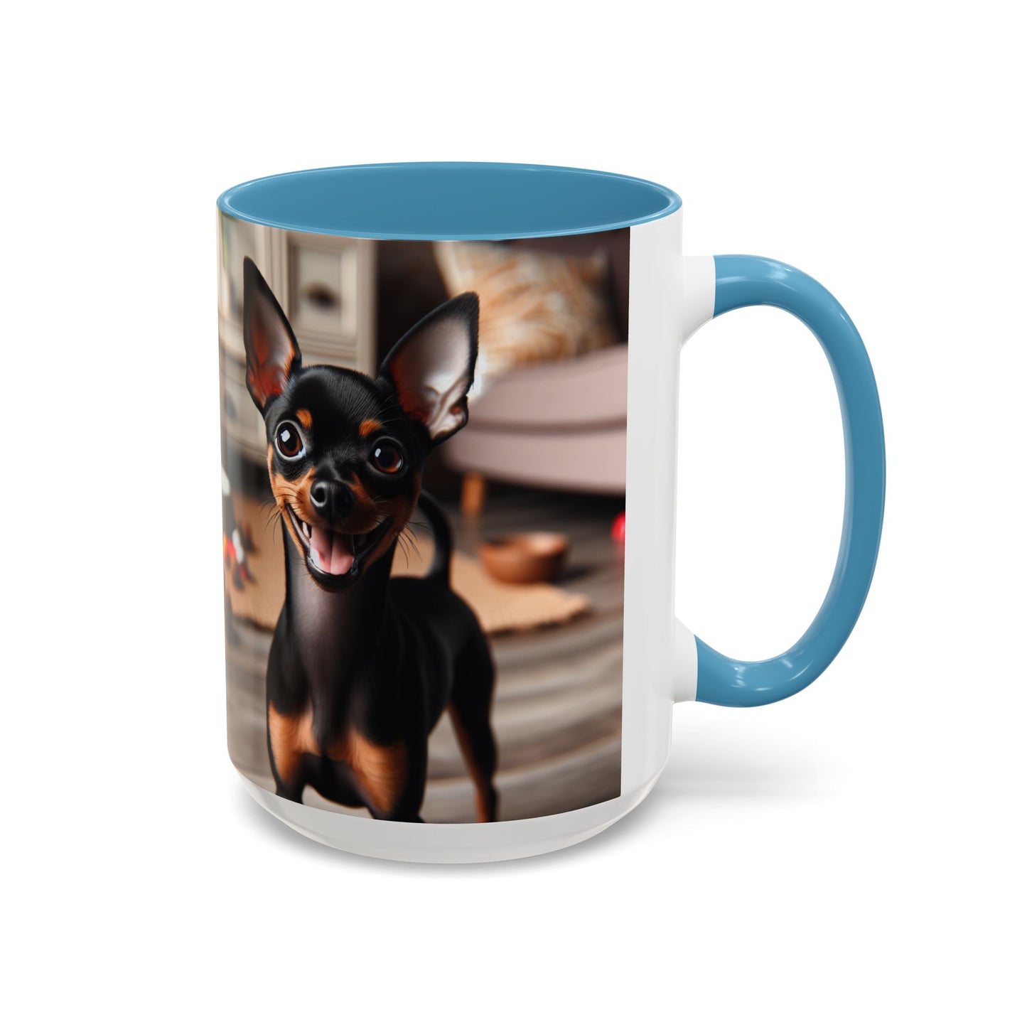 English Toy Terrier Accent Coffee Mug - Perfect Gift for Dog Lovers
