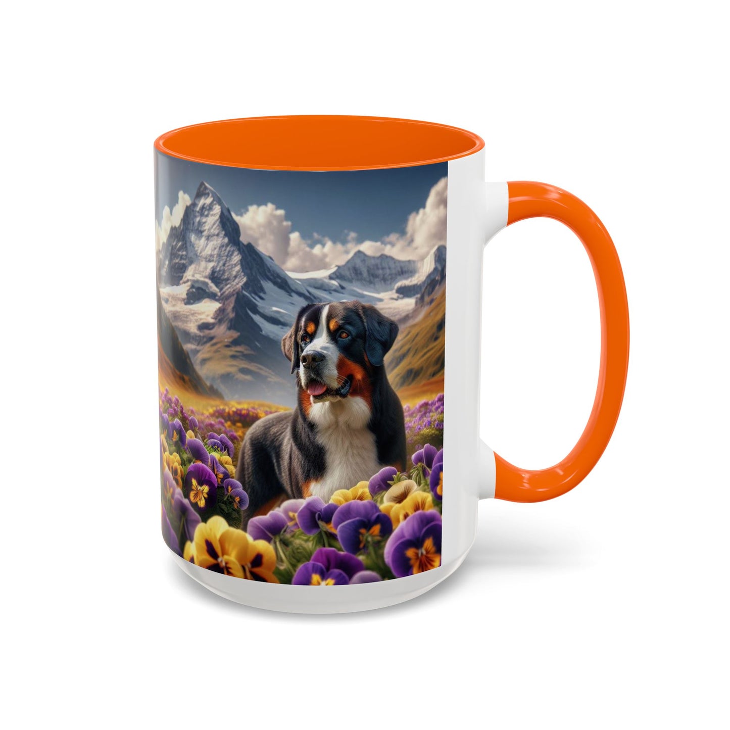 Greater Swiss Mountain Dog Accent Coffee Mug - Perfect Gift for Dog Lovers
