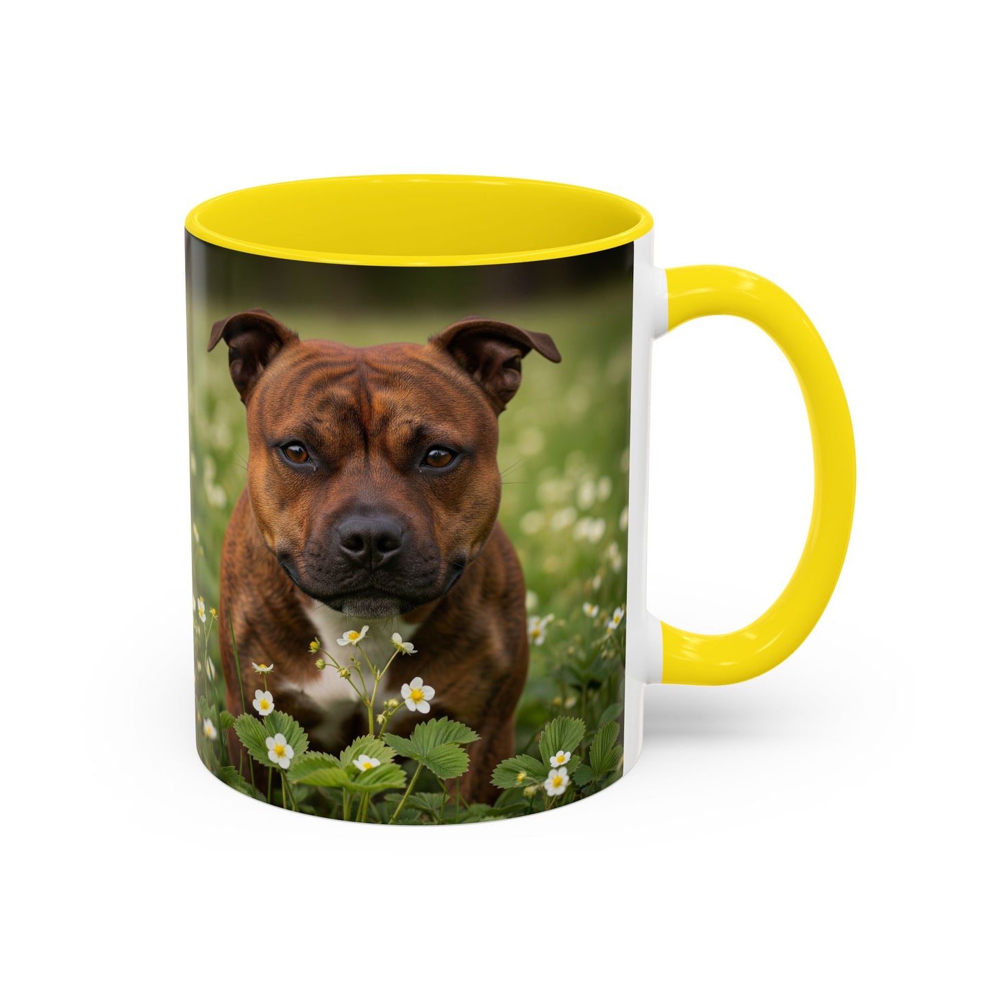 Staffordshire Bull Terrier Accent Coffee Mug - Perfect Gift for Dog Lovers