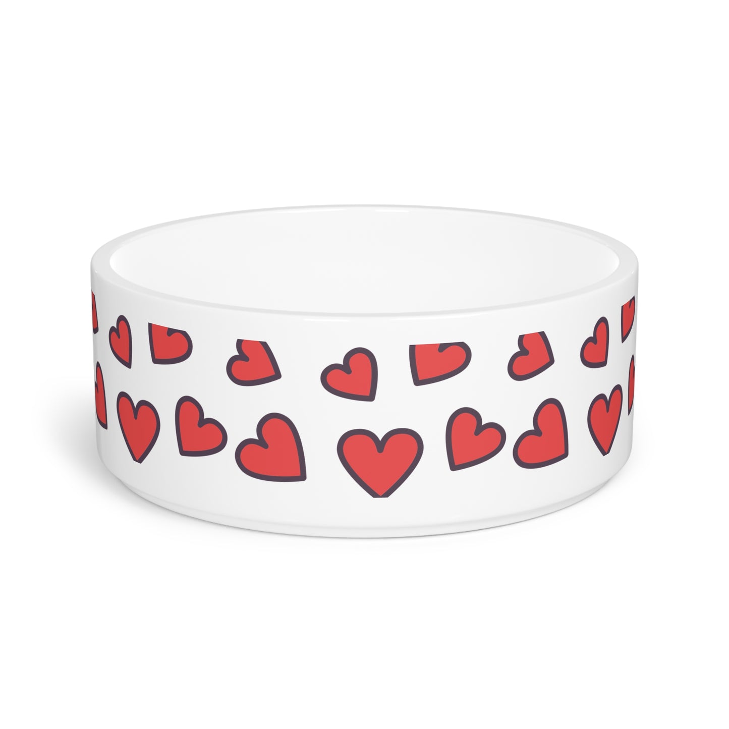 Hearts Pet Bowl