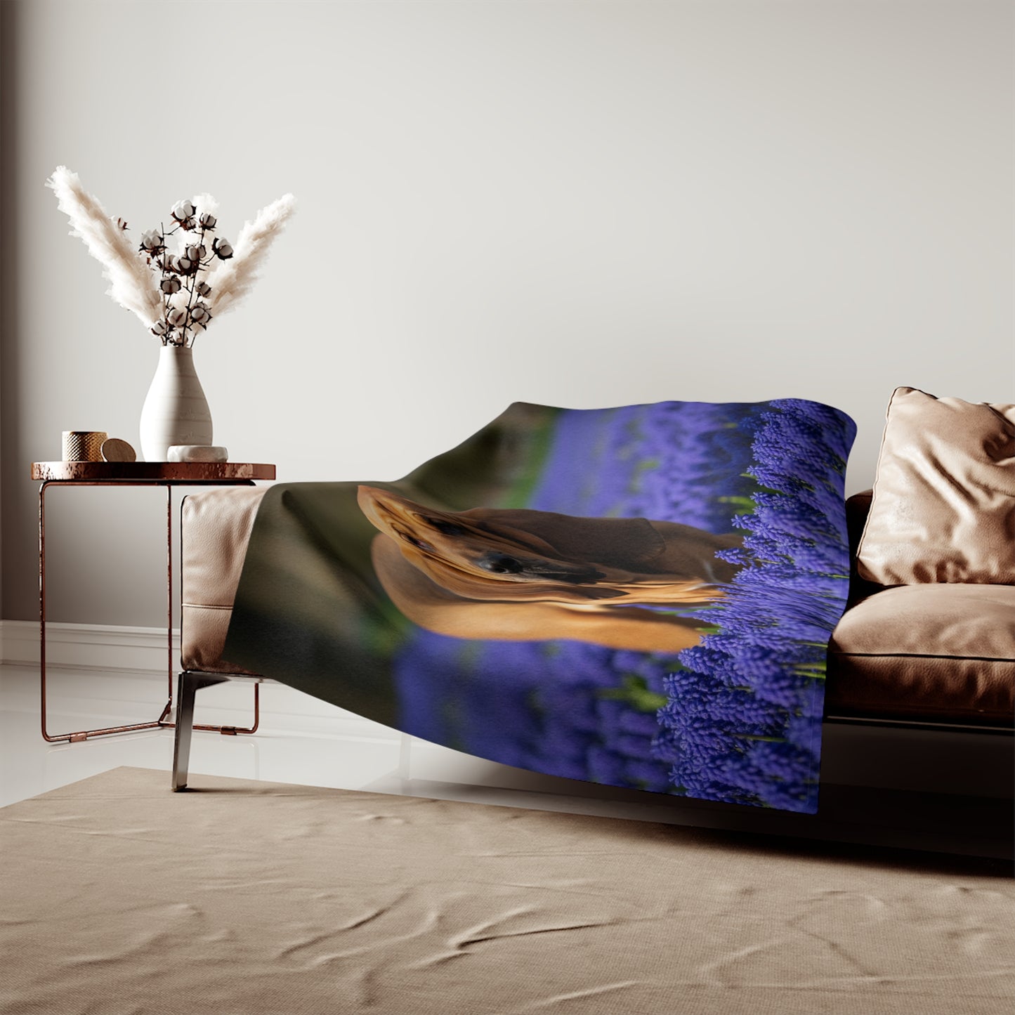 Bloodhound Sweatshirt Blanket