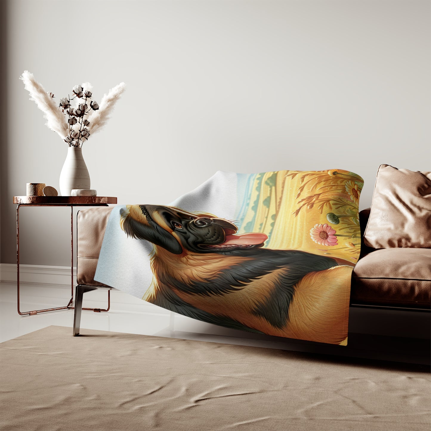 Spanish Mastiff Sweatshirt Blanket