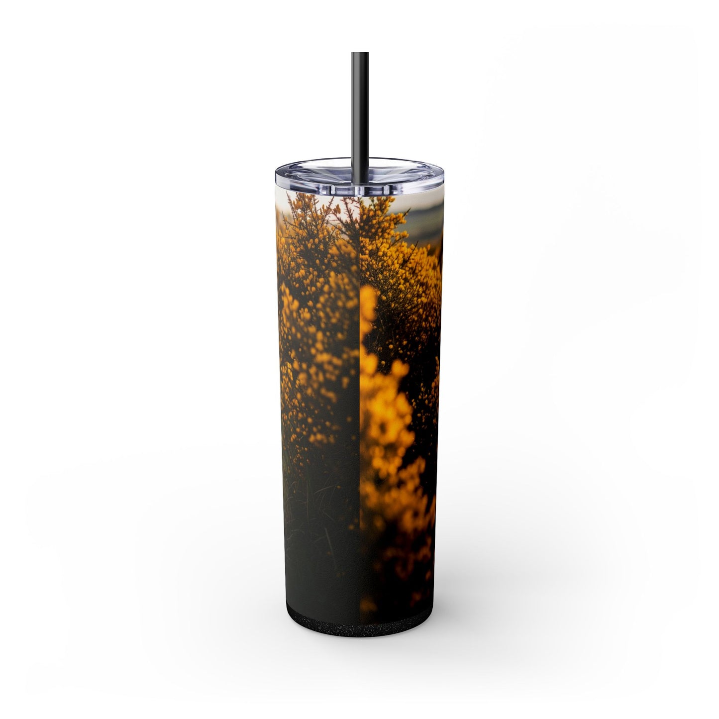 Pembroke Welsh Corgi Skinny Tumbler with Straw, 20oz