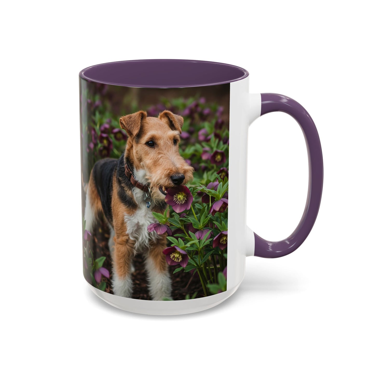 Wire Fox Terrier Accent Coffee Mug - Perfect Gift for Dog Lovers