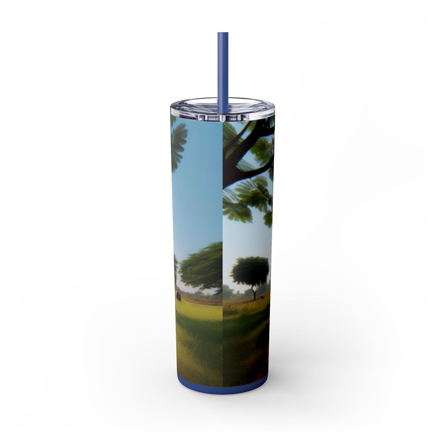 Indian Pariah Dog Tumbler with Straw, 20oz