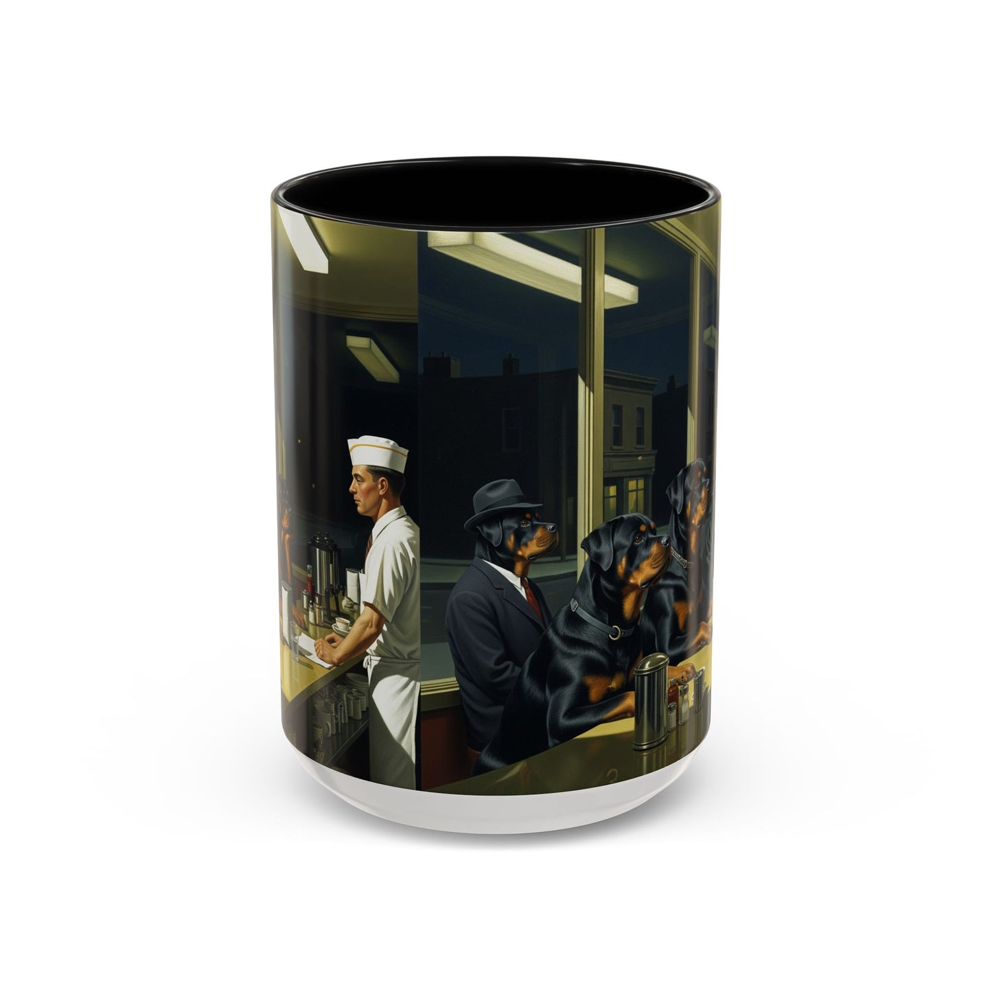 Rottweiler Accent Coffee Mug - Perfect Gift for Dog Lovers