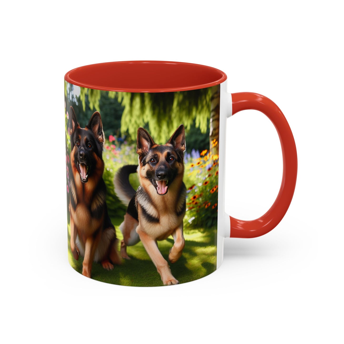 German Shepherd Accent Coffee Mug - Perfect Gift for Dog Lovers
