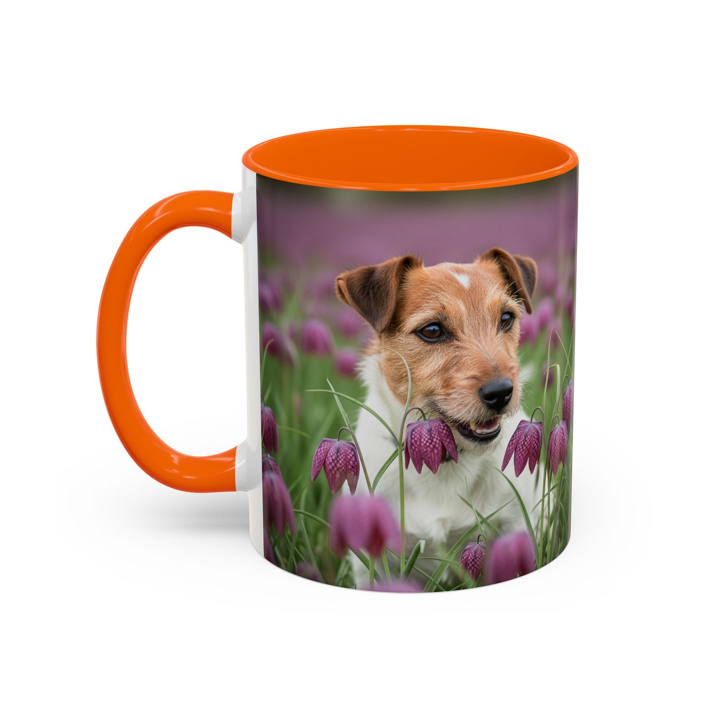 Russell Terrier Accent Coffee Mug - Perfect Gift for Dog Lovers