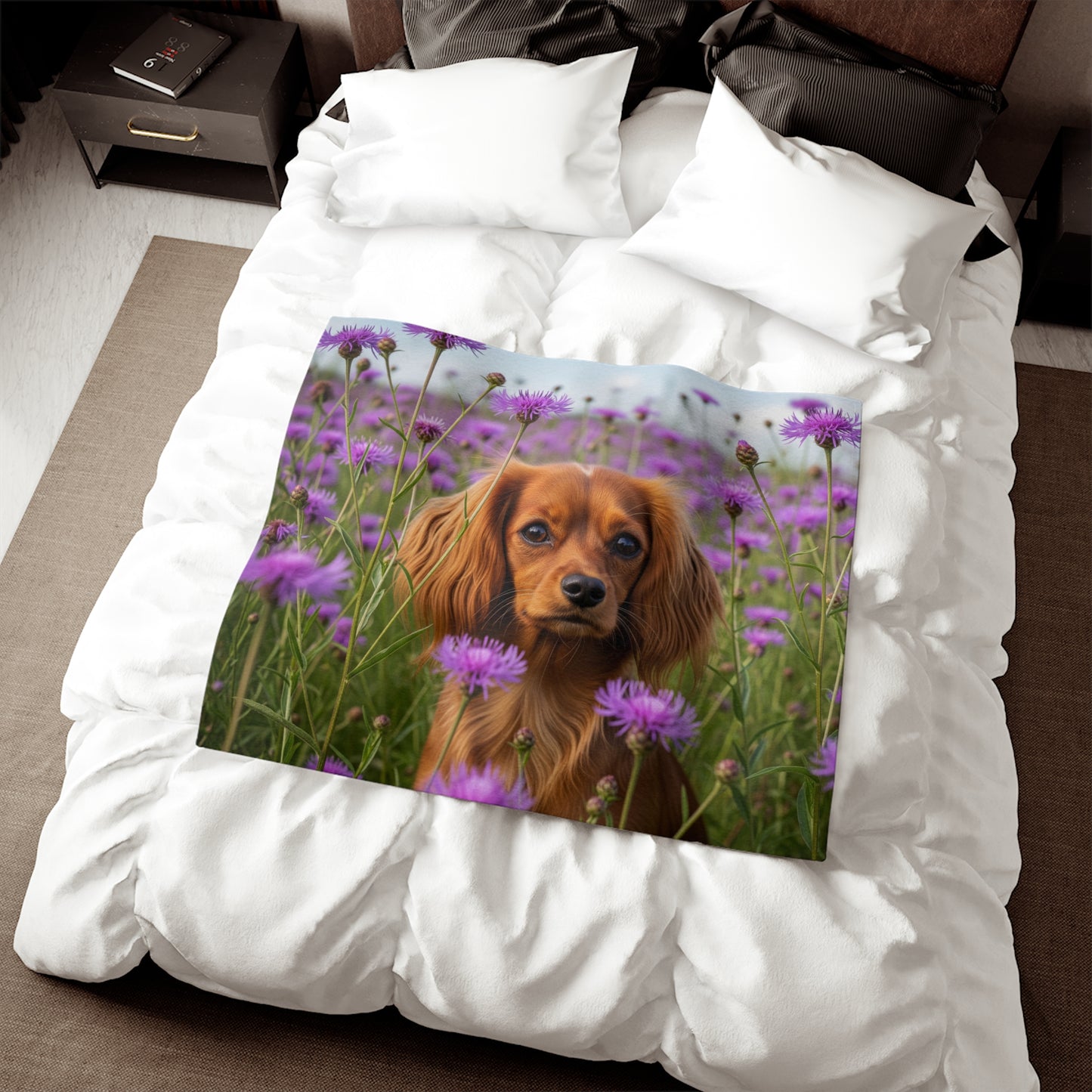 English Toy Spaniel Sweatshirt Blanket