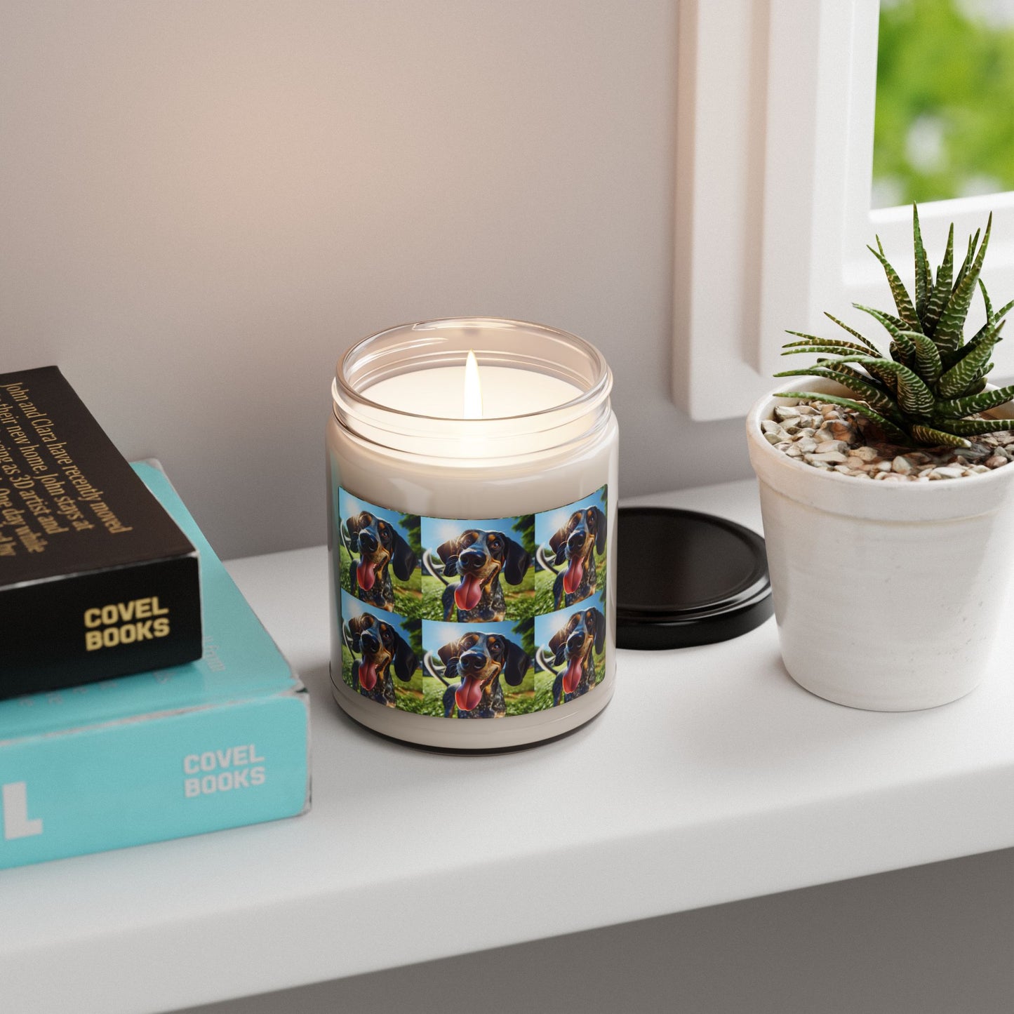 Bougie parfumée au soja Bluetick Coonhound, 255 g
