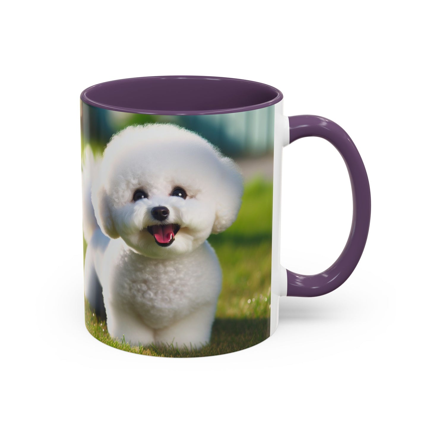 Bichon Frise Accent Coffee Mug - Perfect Gift for Dog Lovers